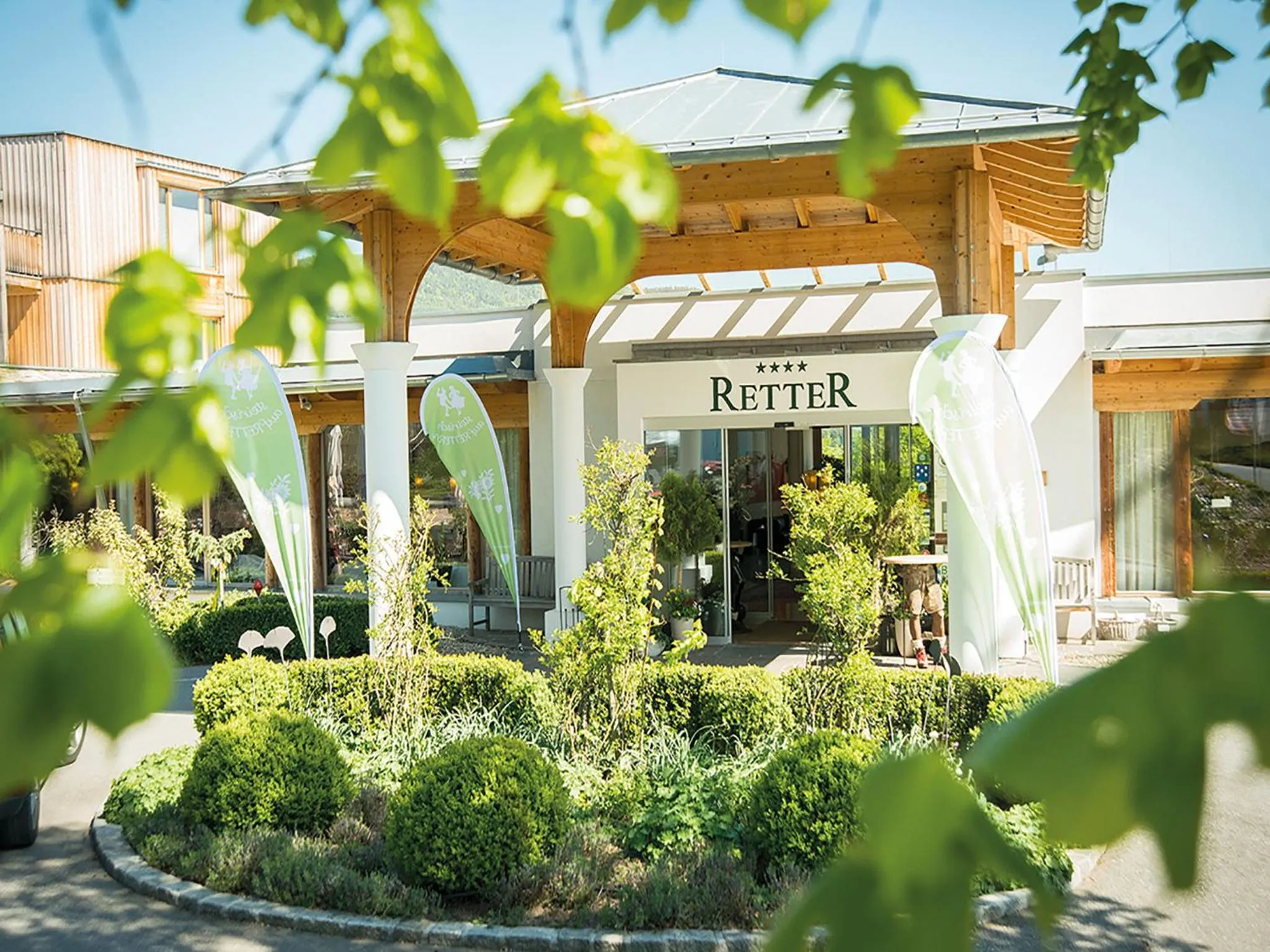 Facade/entrance in RETTER Bio-Natur-Resort