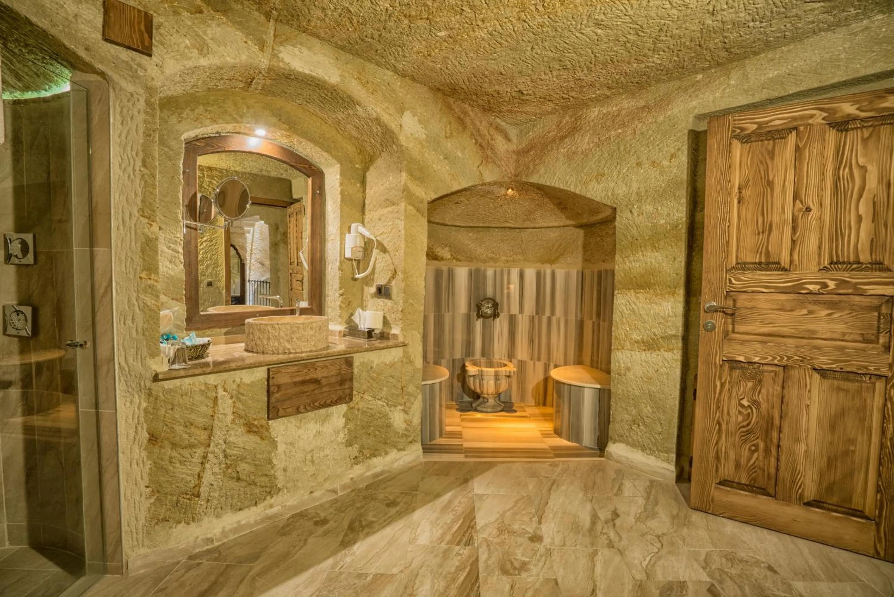 Bathroom in Utopia Cave Cappadocia