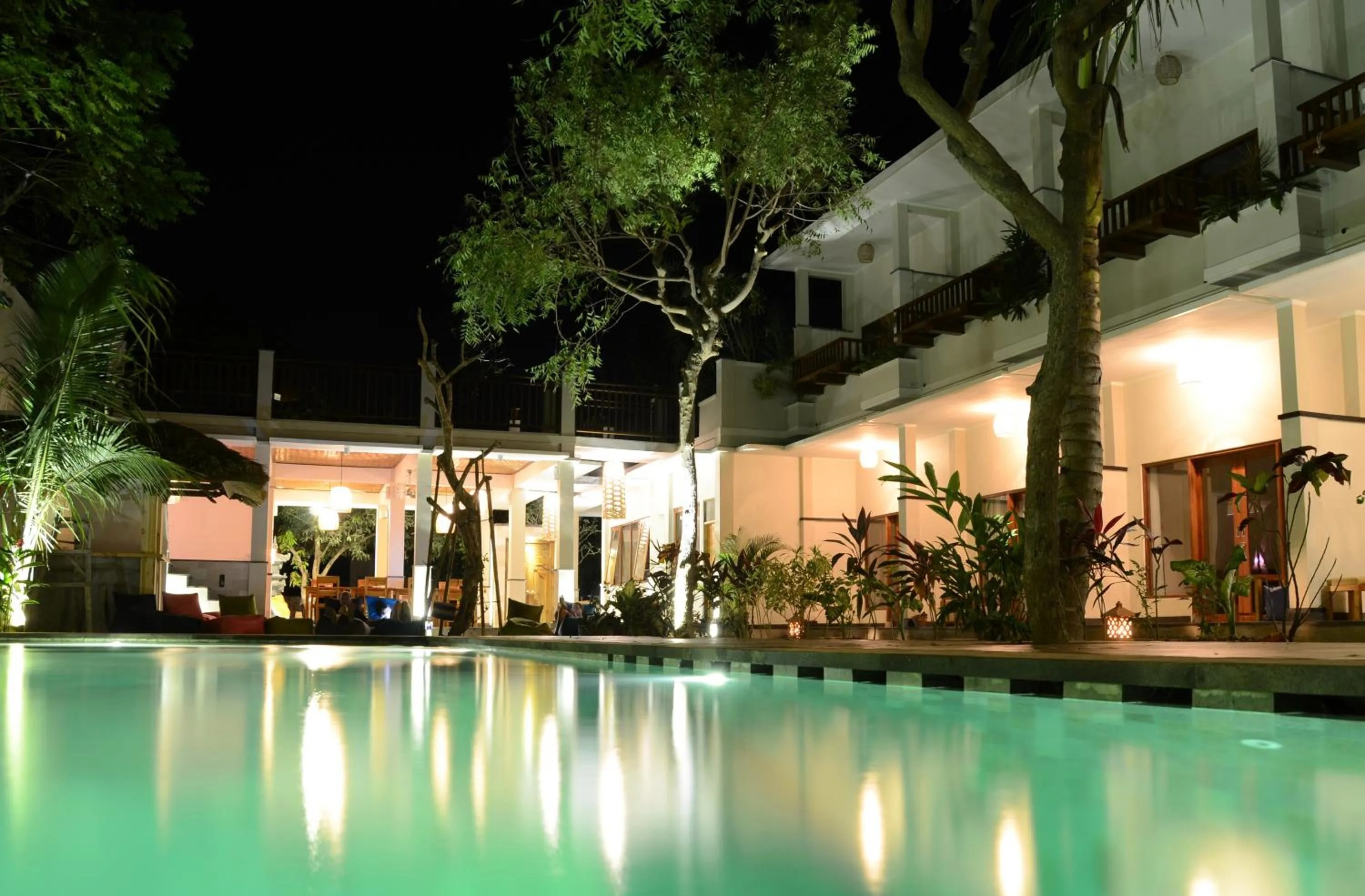 Swimming pool in Arjuna Homestay