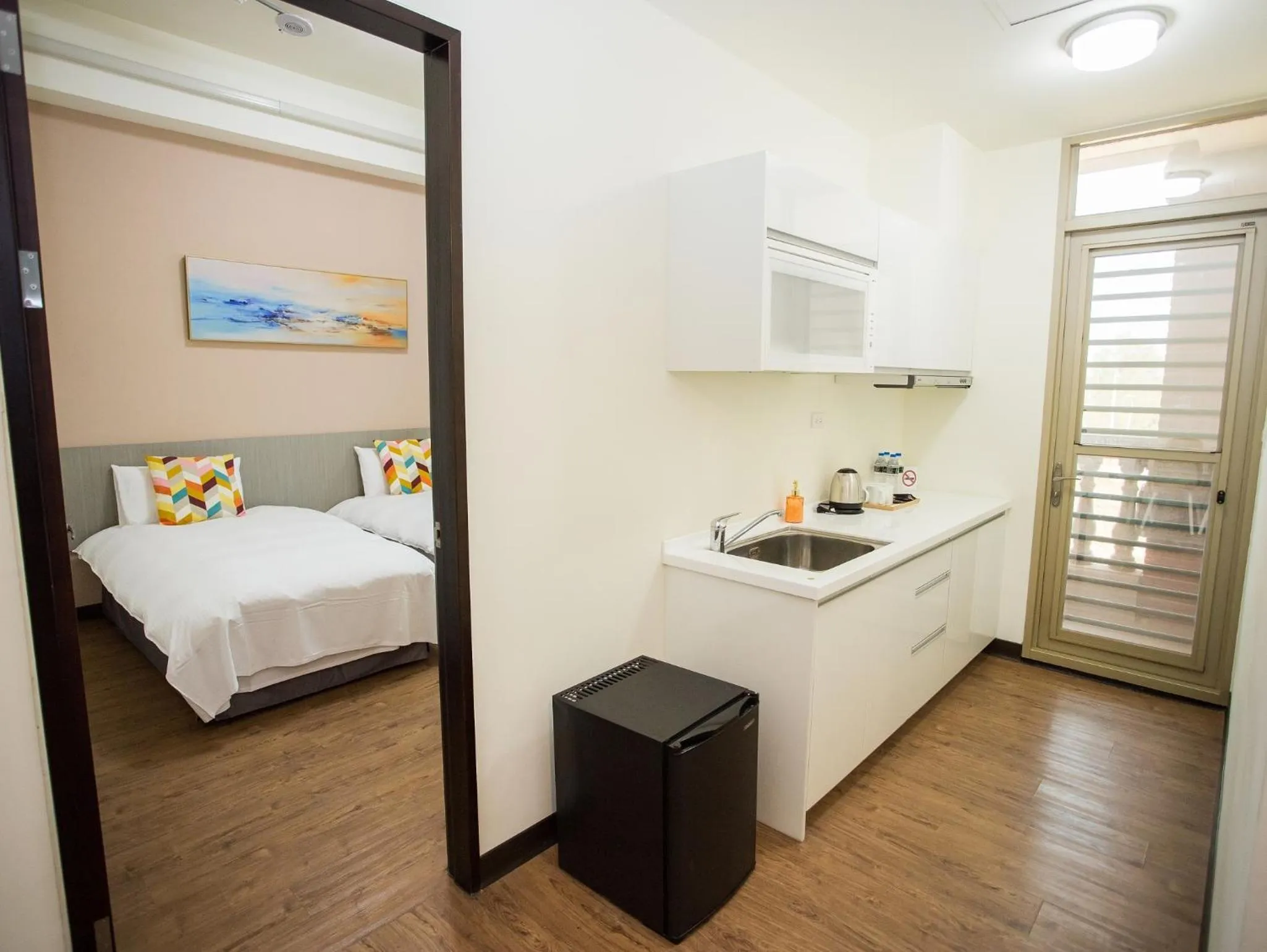 Bed in Happy Casa Resorts