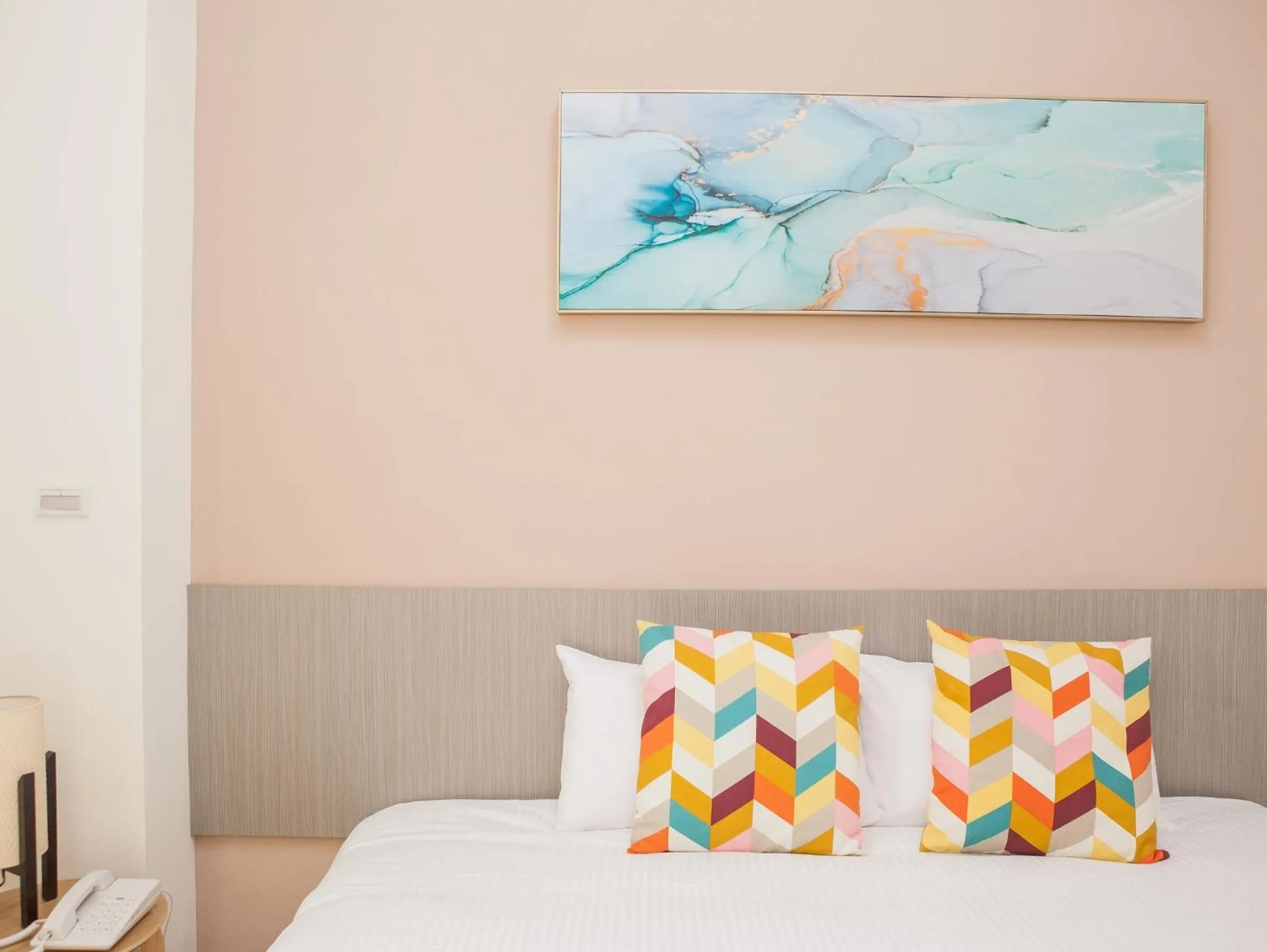 Bed in Happy Casa Resorts