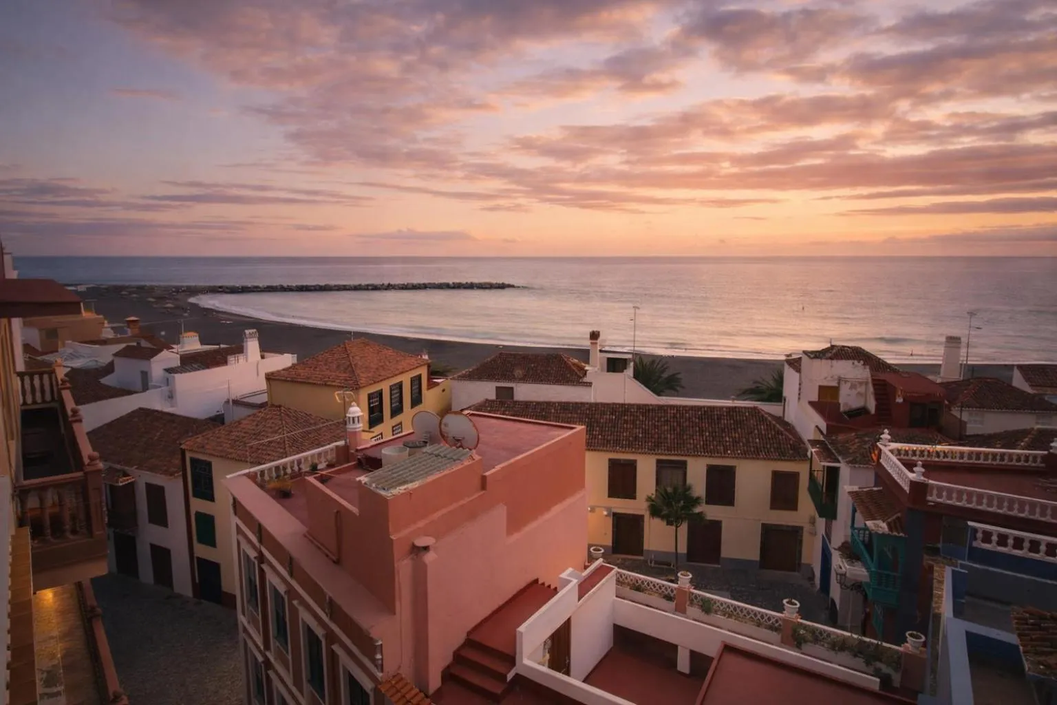 View (from property/room) in Banana Garden La Palma