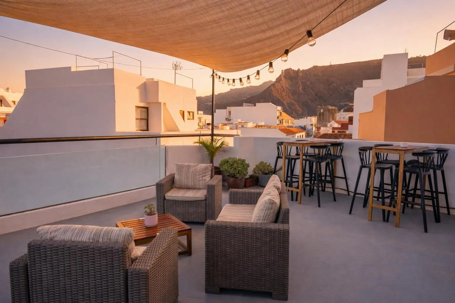 City view in Banana Garden La Palma