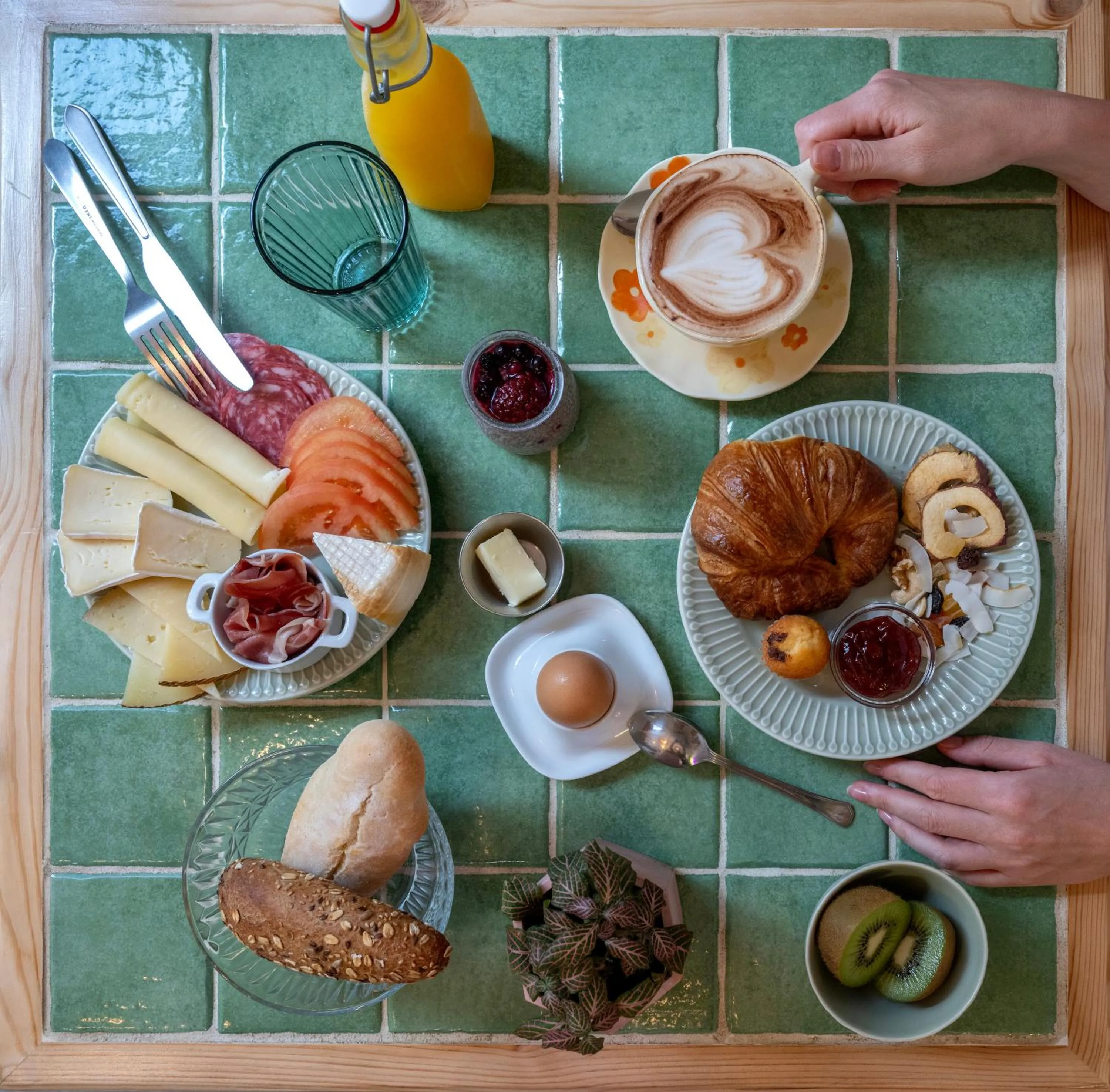 Food in Banana Garden La Palma