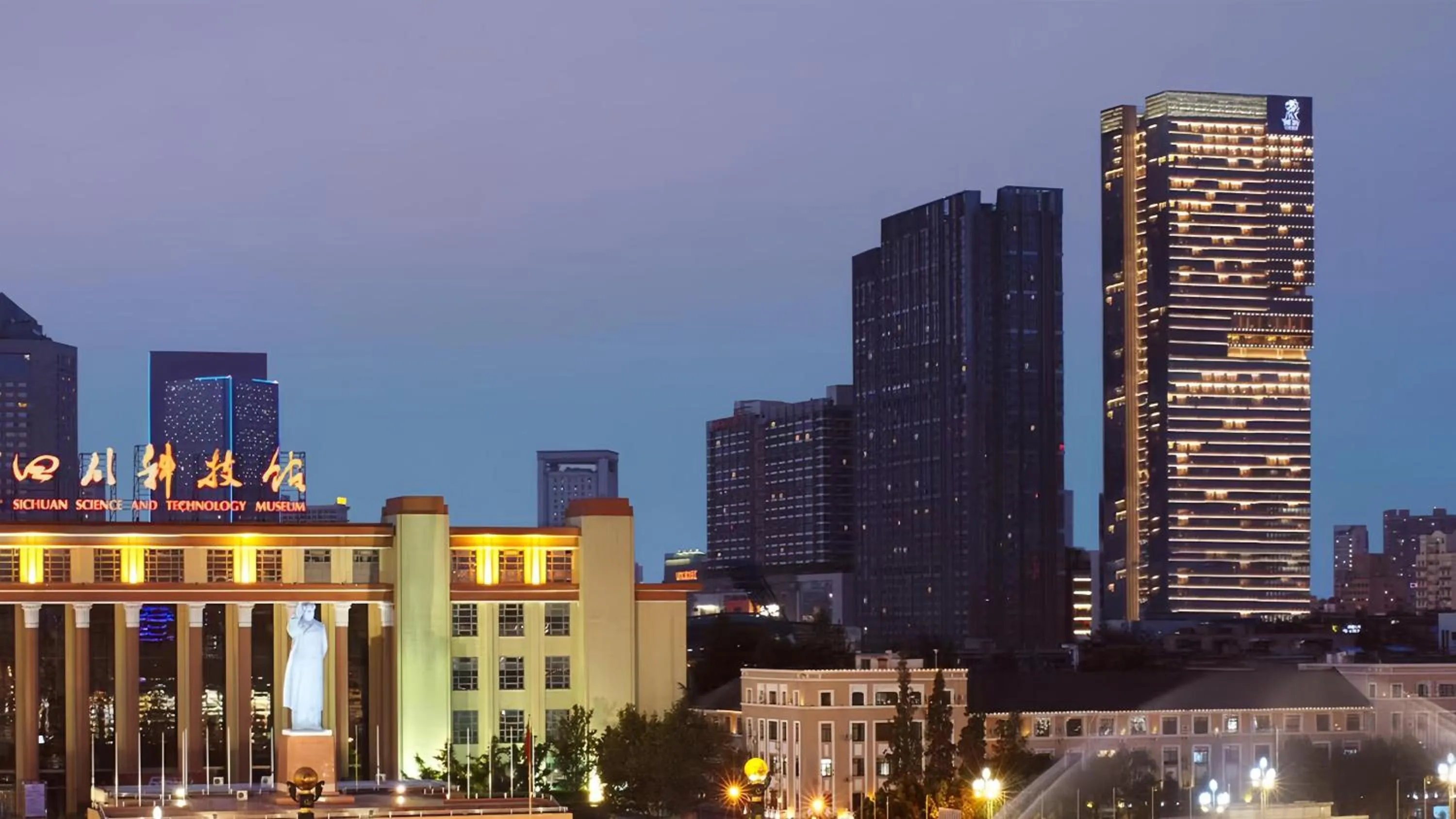 Property building in The Ritz-Carlton, Chengdu