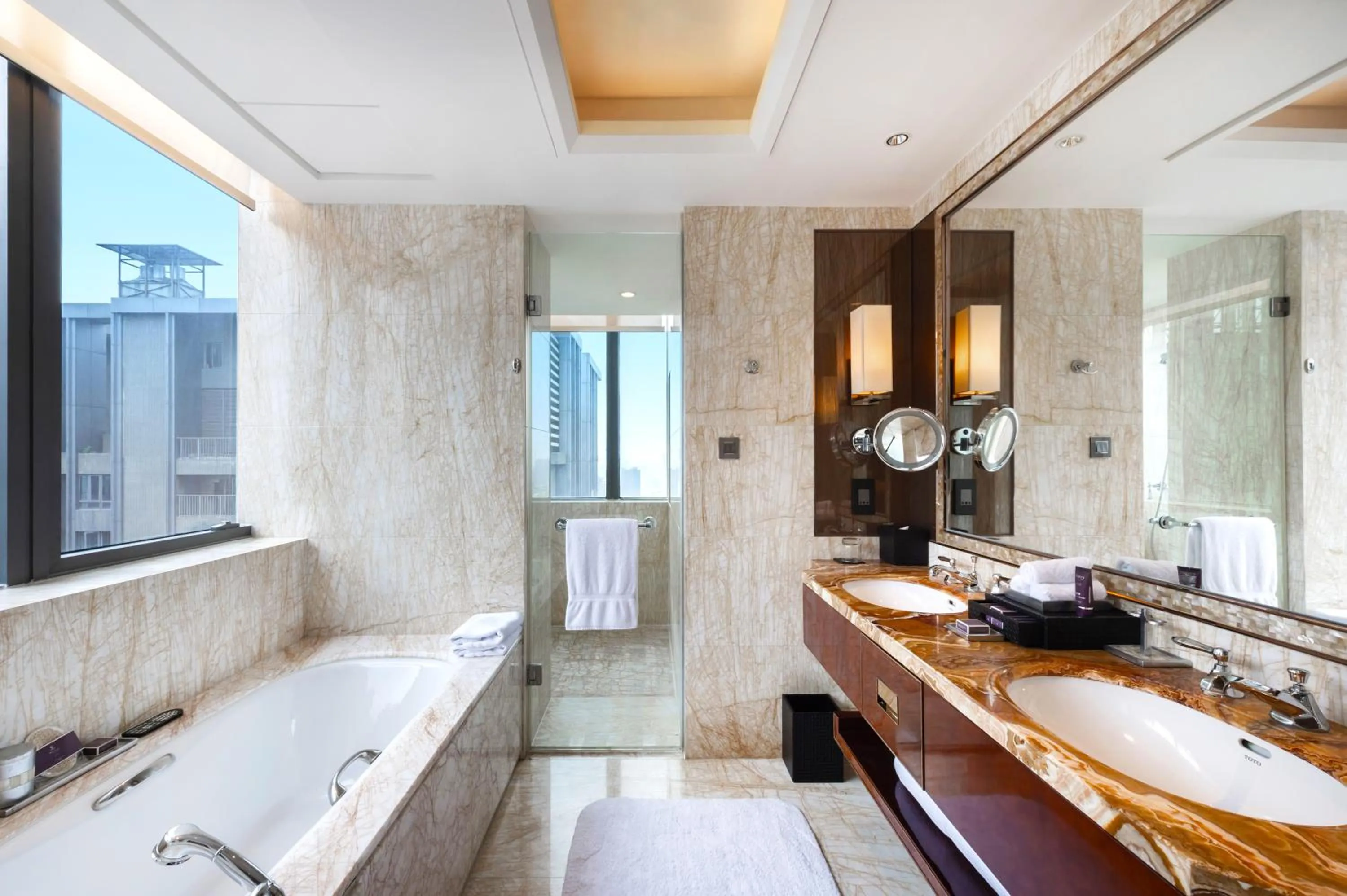 Bathroom in The Ritz-Carlton, Chengdu