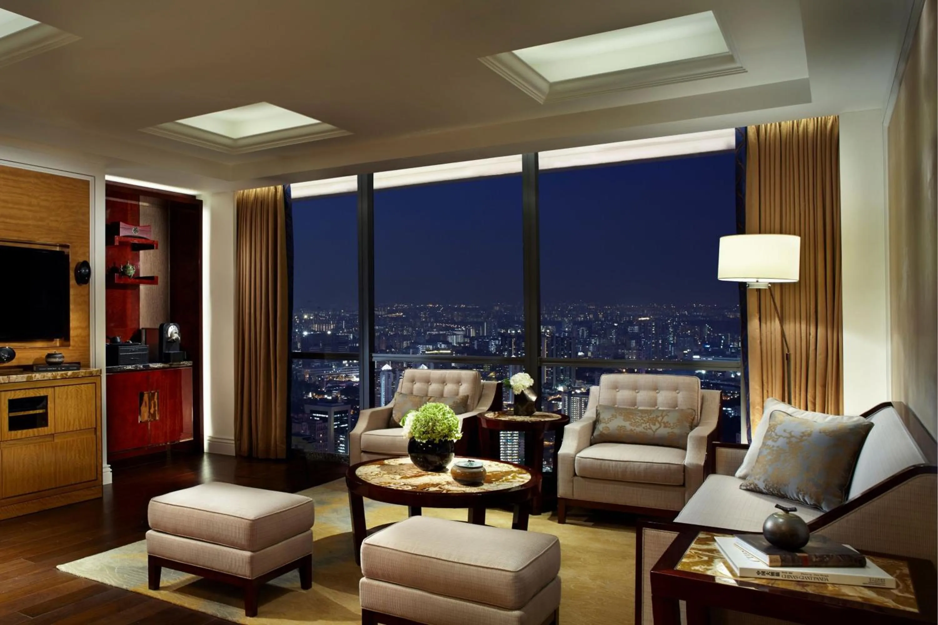 Living room in The Ritz-Carlton, Chengdu