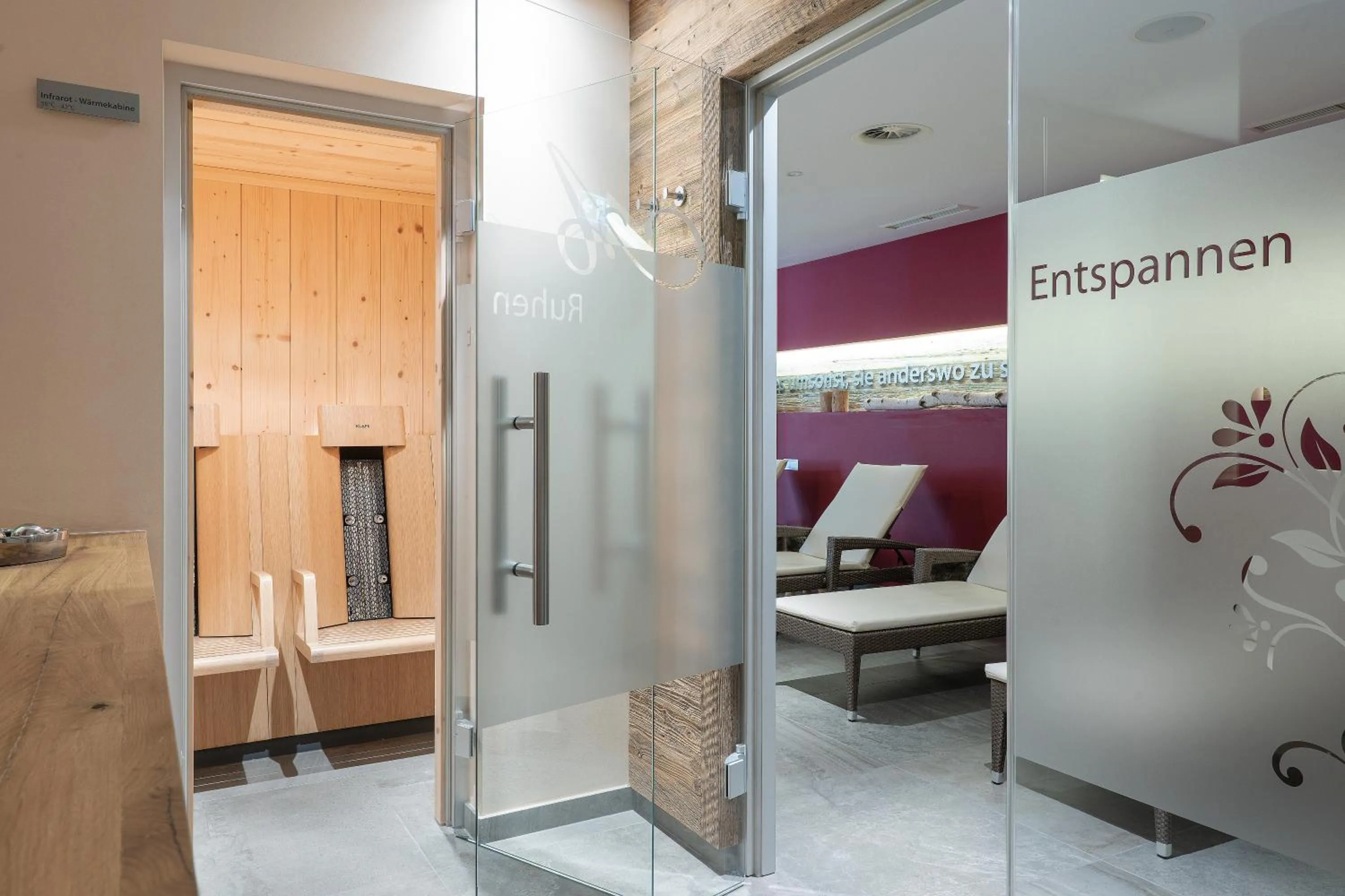 Spa and wellness centre/facilities in Hotel AlpenSchlössl