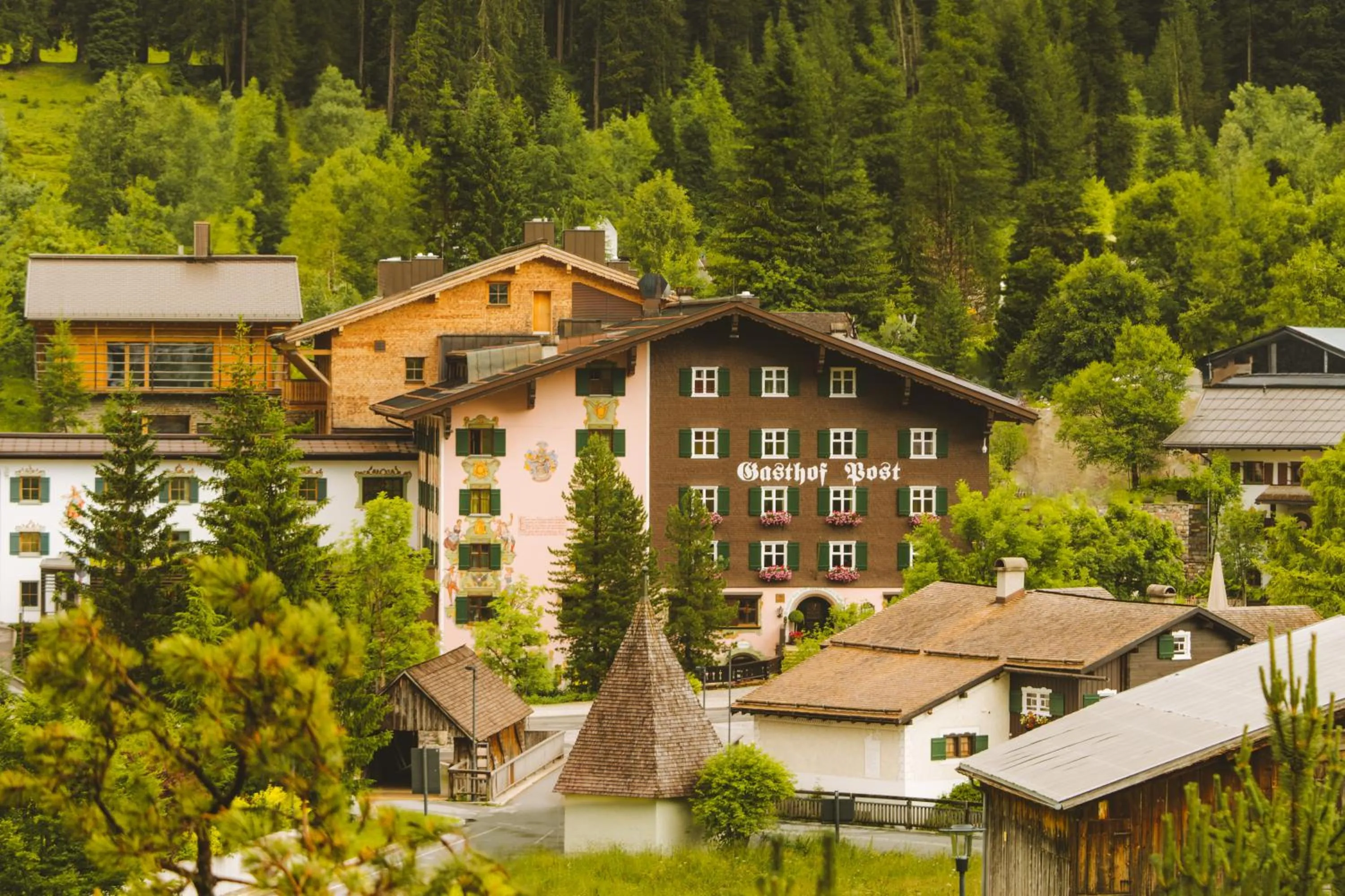 Property building in Post Lech Arlberg