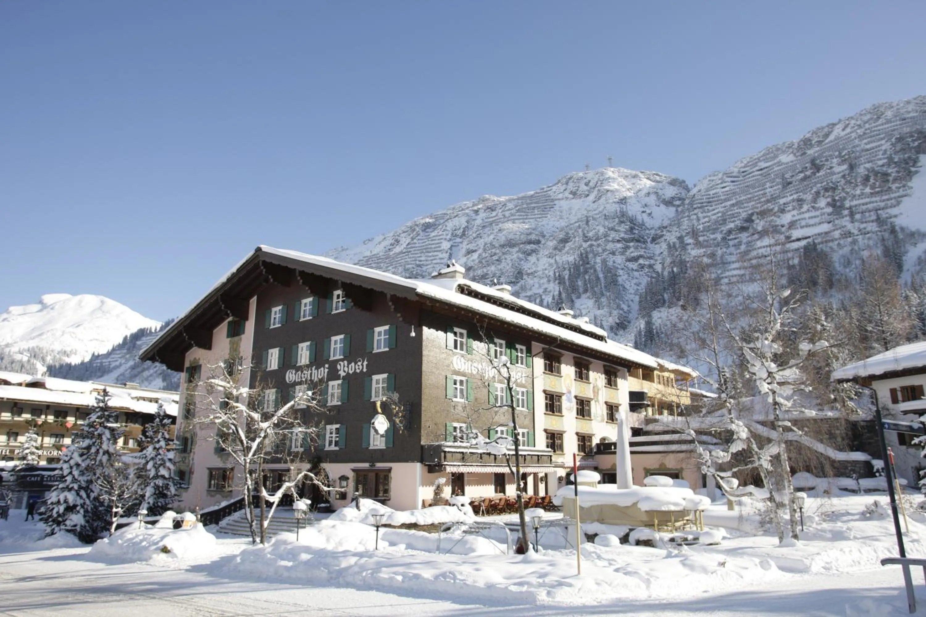 Property building in Post Lech Arlberg