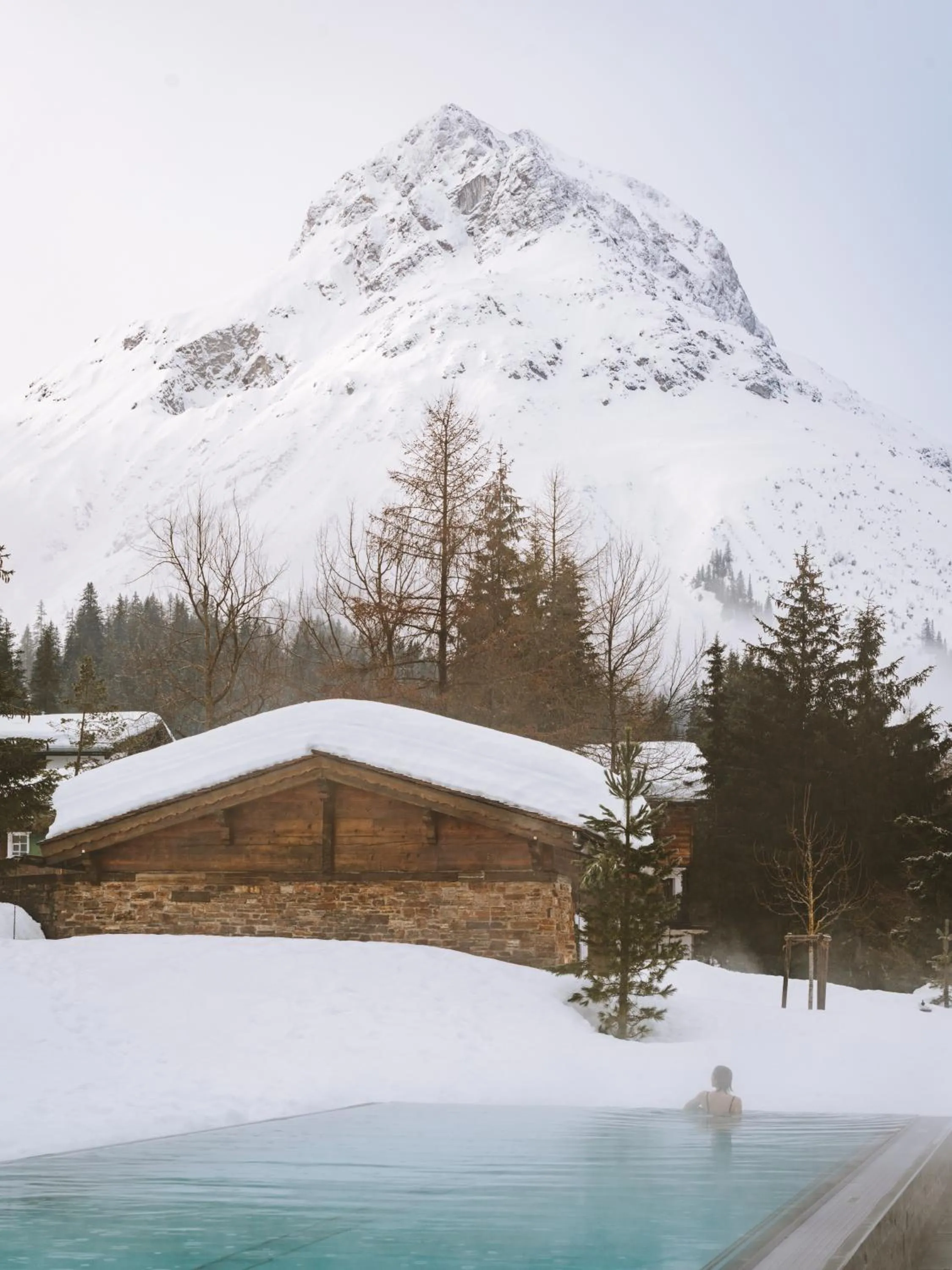 Swimming pool in Post Lech Arlberg
