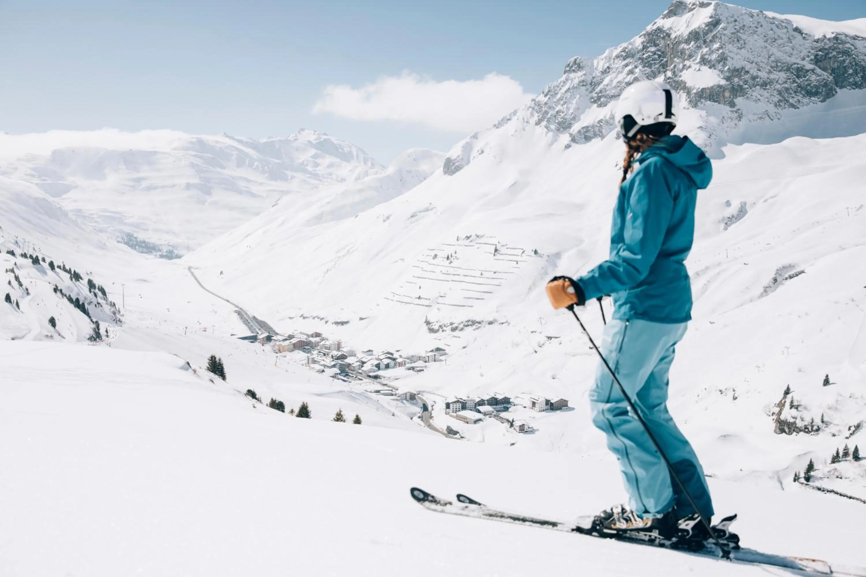 Skiing in Post Lech Arlberg