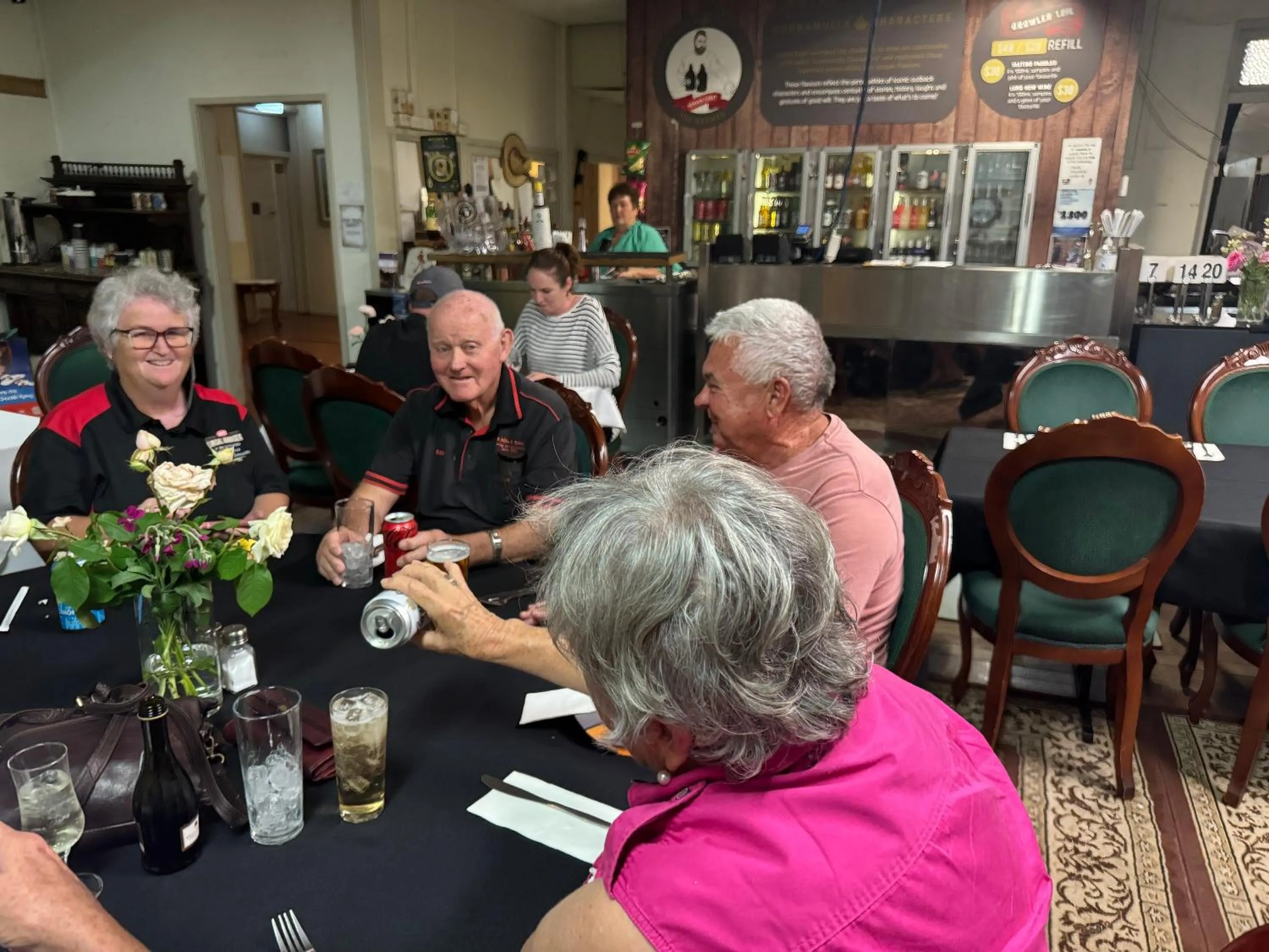 Restaurant/places to eat in Club Boutique Hotel Cunnamulla