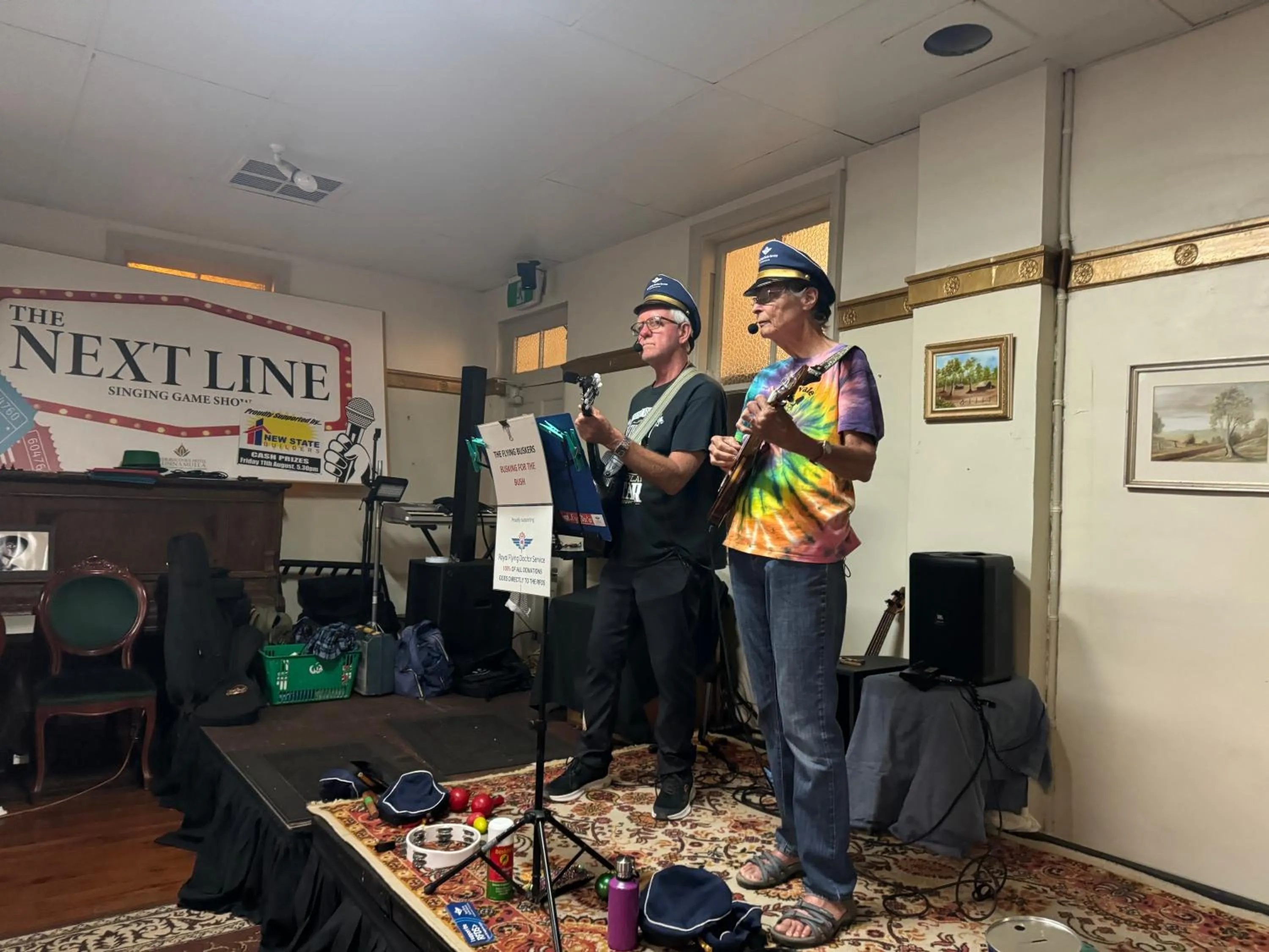 Evening entertainment in Club Boutique Hotel Cunnamulla