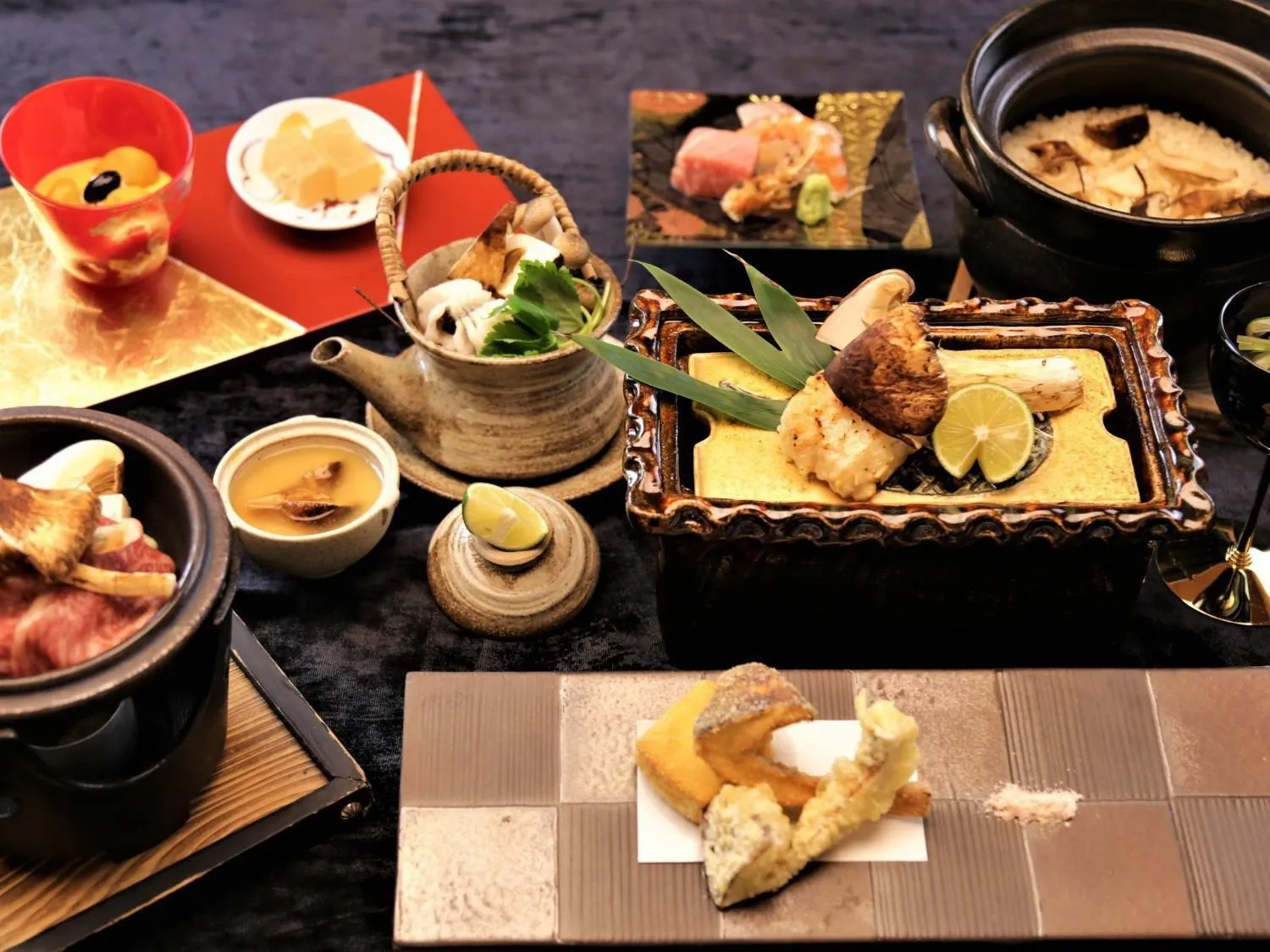 Food and drinks in Sun Members Kyoto Saga