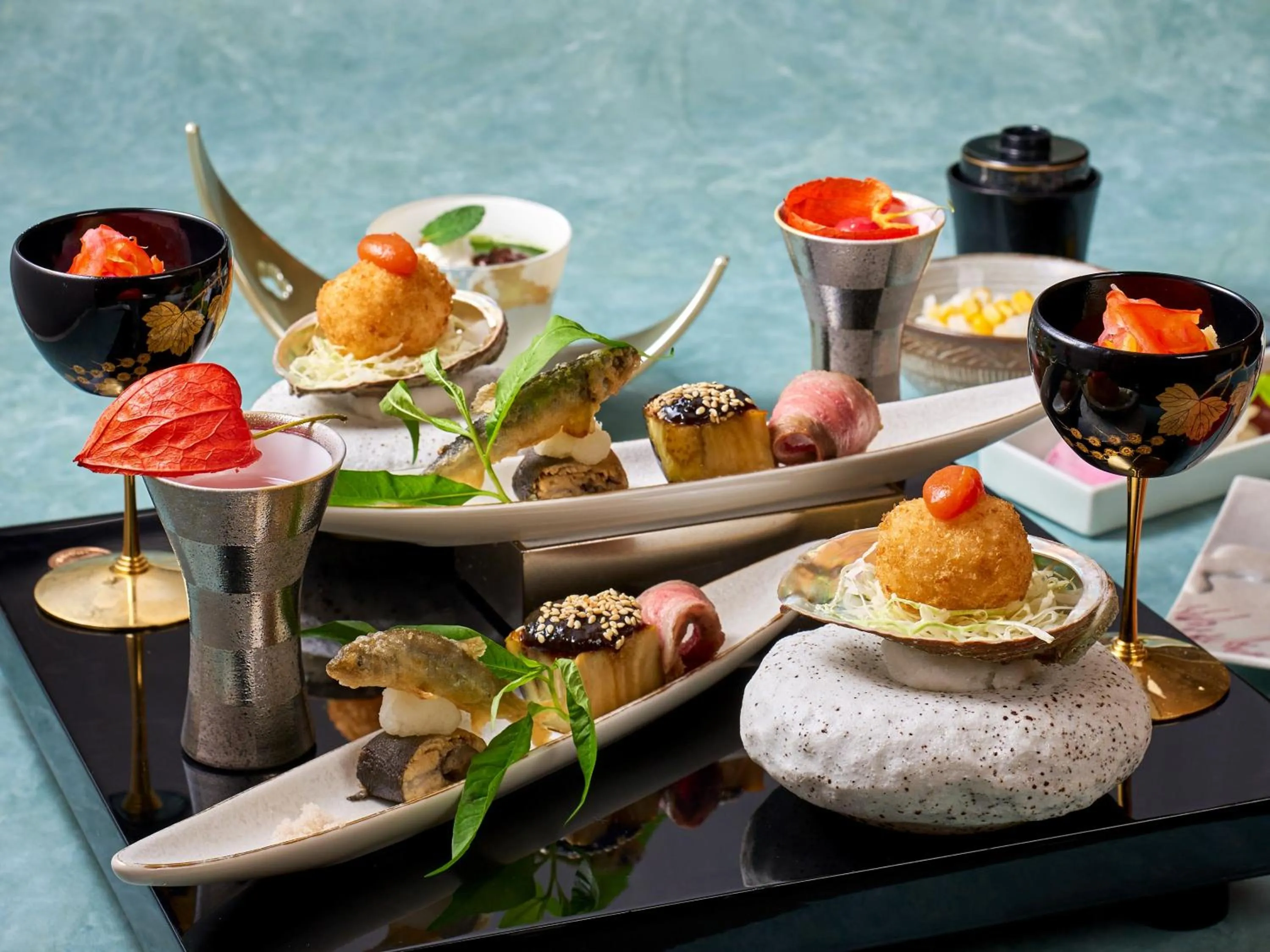 Food and drinks in Sun Members Kyoto Saga