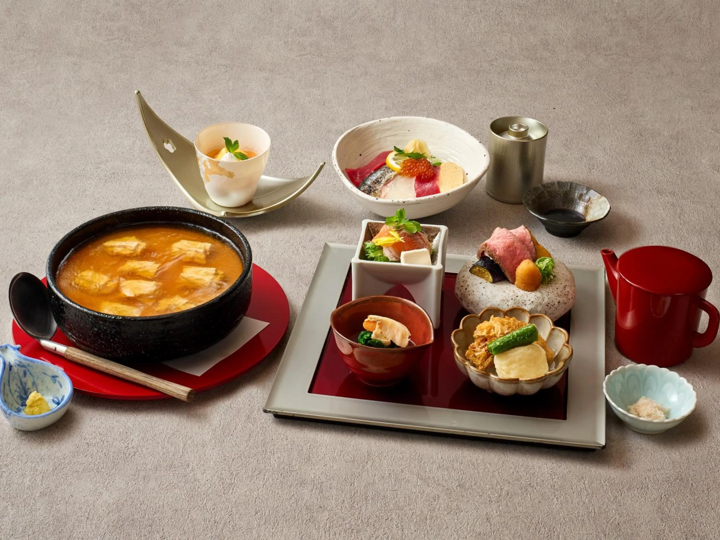 Food and drinks in Sun Members Kyoto Saga