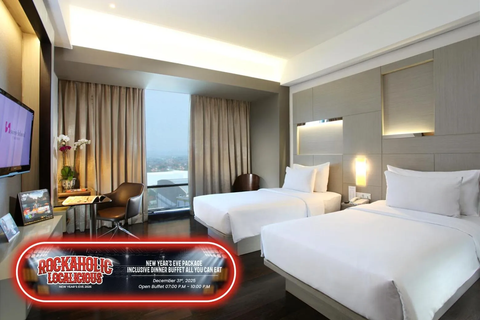 Bedroom, Bed in Swiss-Belhotel Cirebon