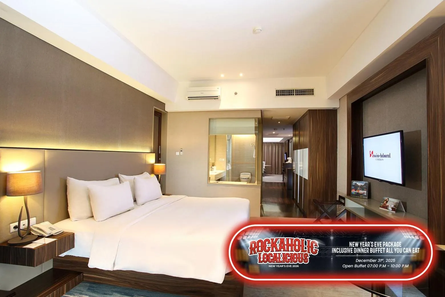 Bedroom, Bed in Swiss-Belhotel Cirebon