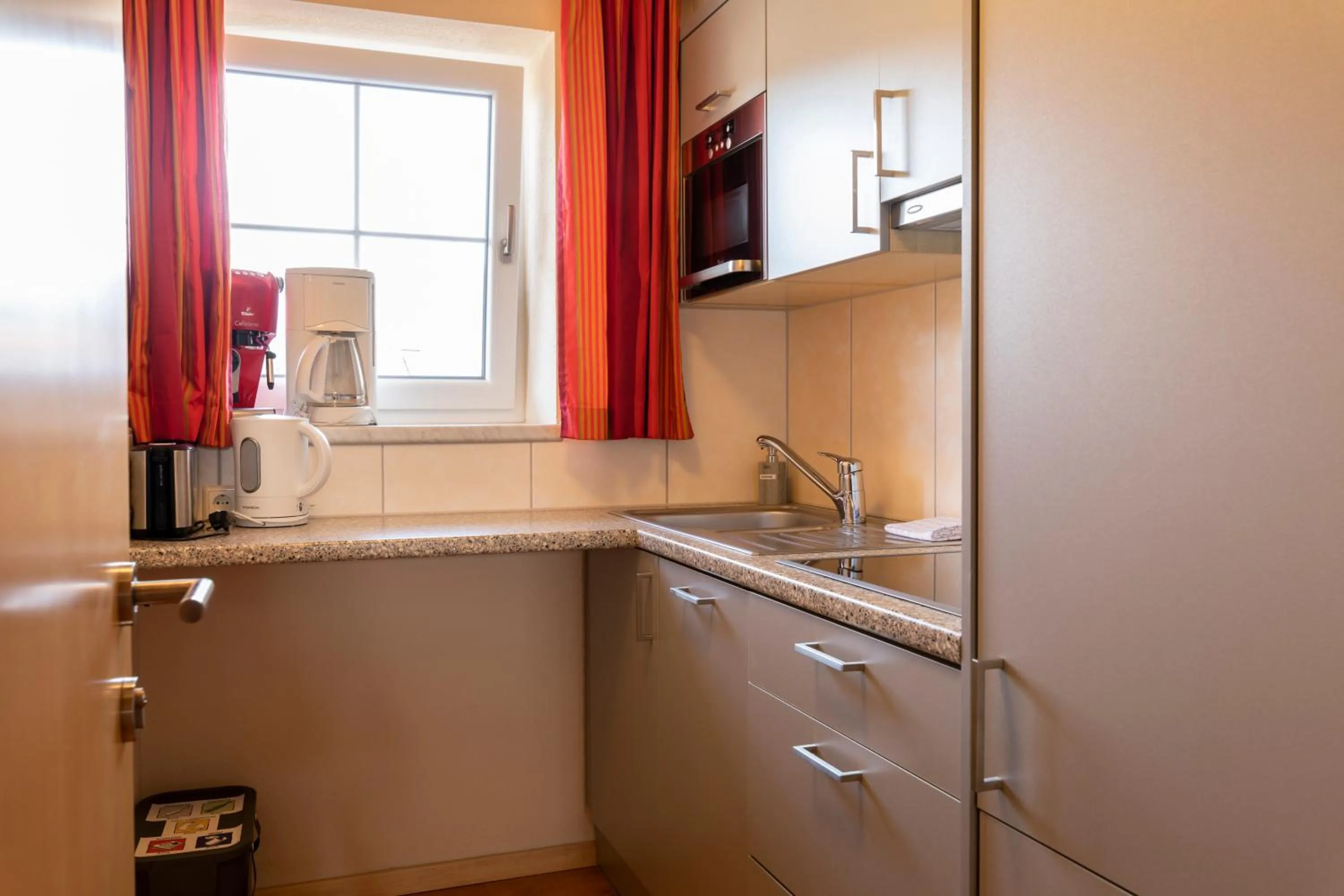 Kitchen or kitchenette in Residenz Theresa