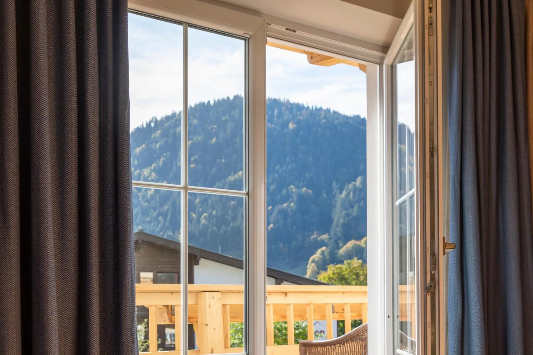 Mountain view in Residenz Theresa