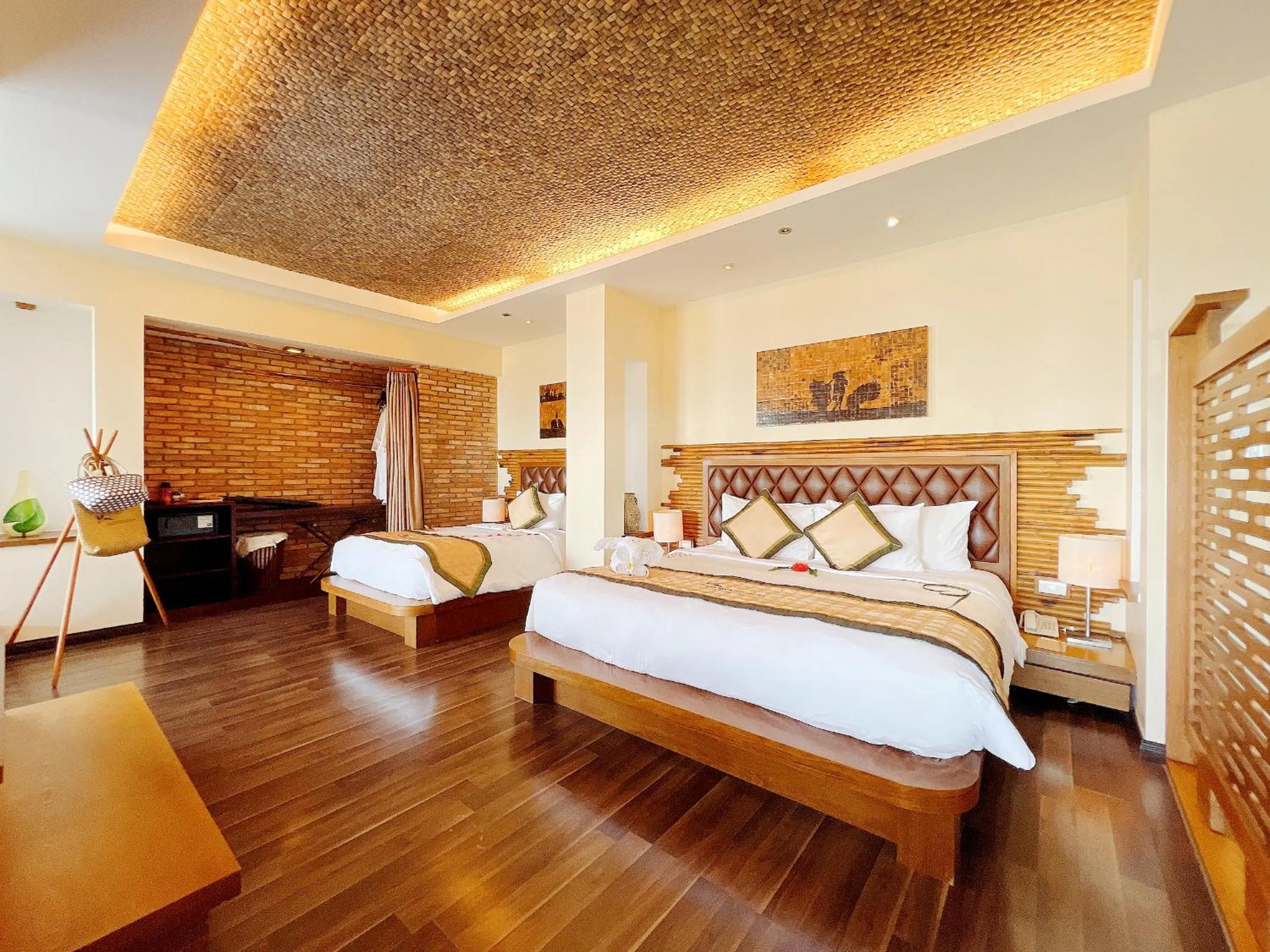 Bedroom, Bed in Aroma Beach Resort and Spa