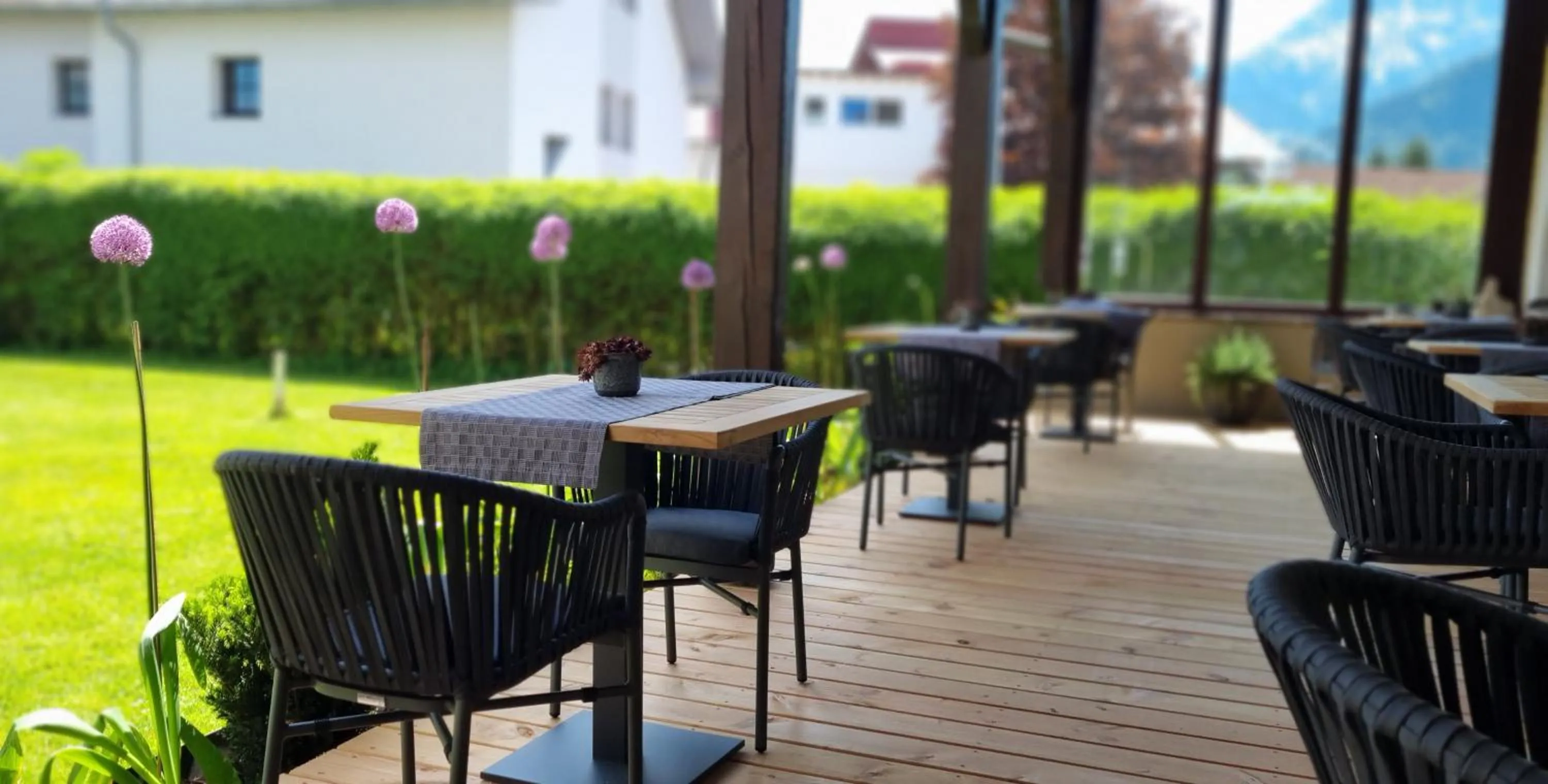 Seating area in Hotel Goldene Rose