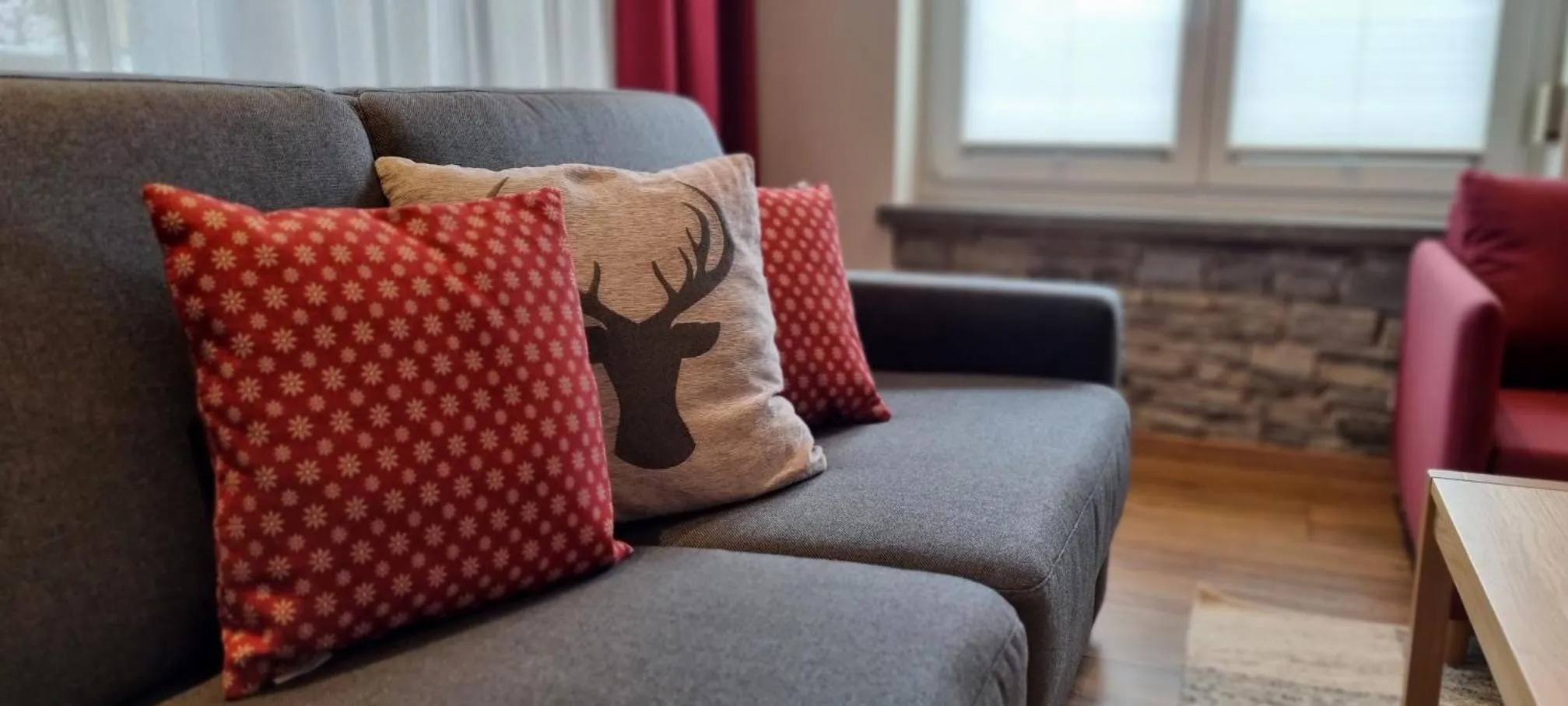 Seating area in Hotel Goldene Rose