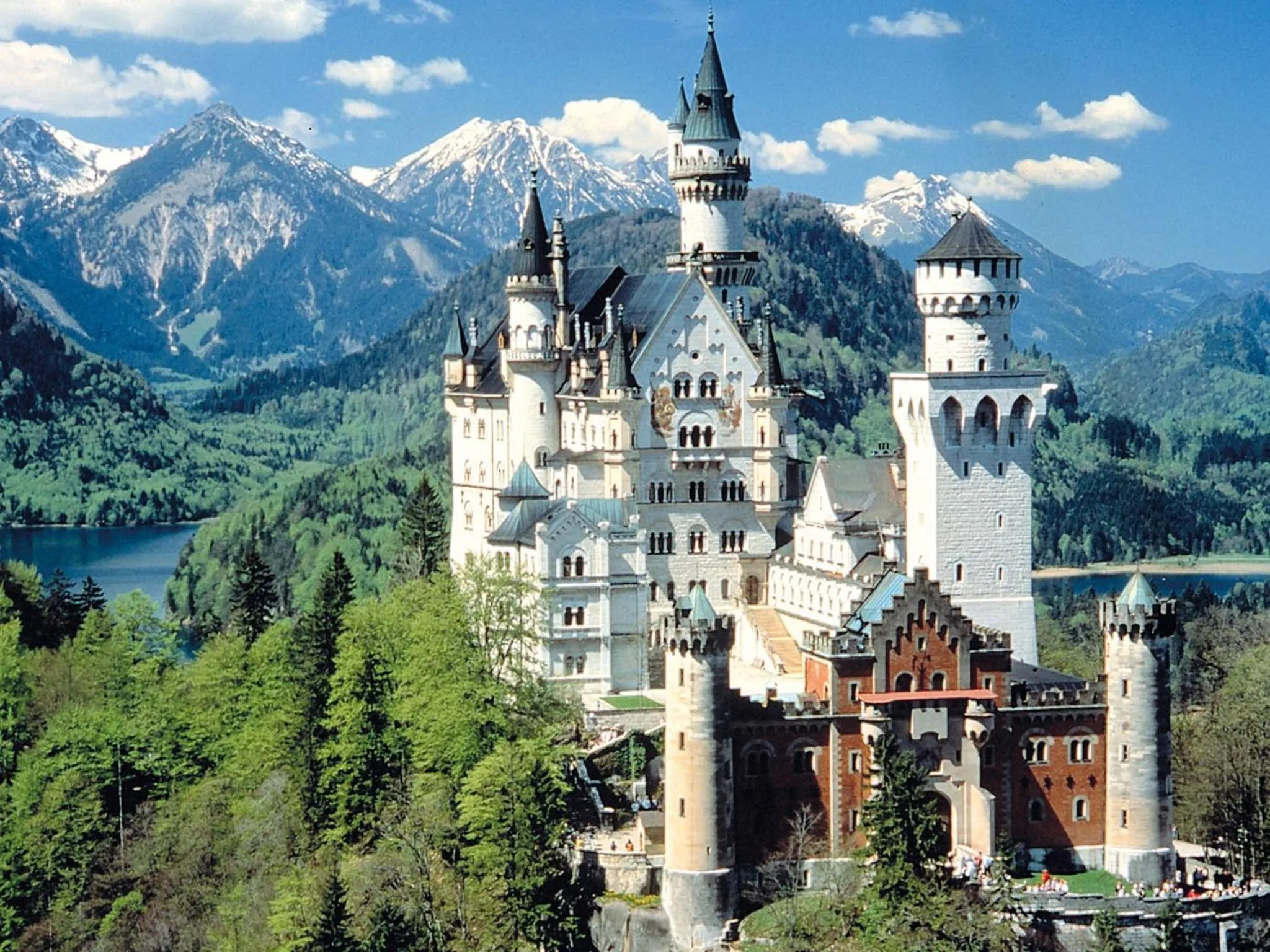 Landmark view in Hotel Goldene Rose