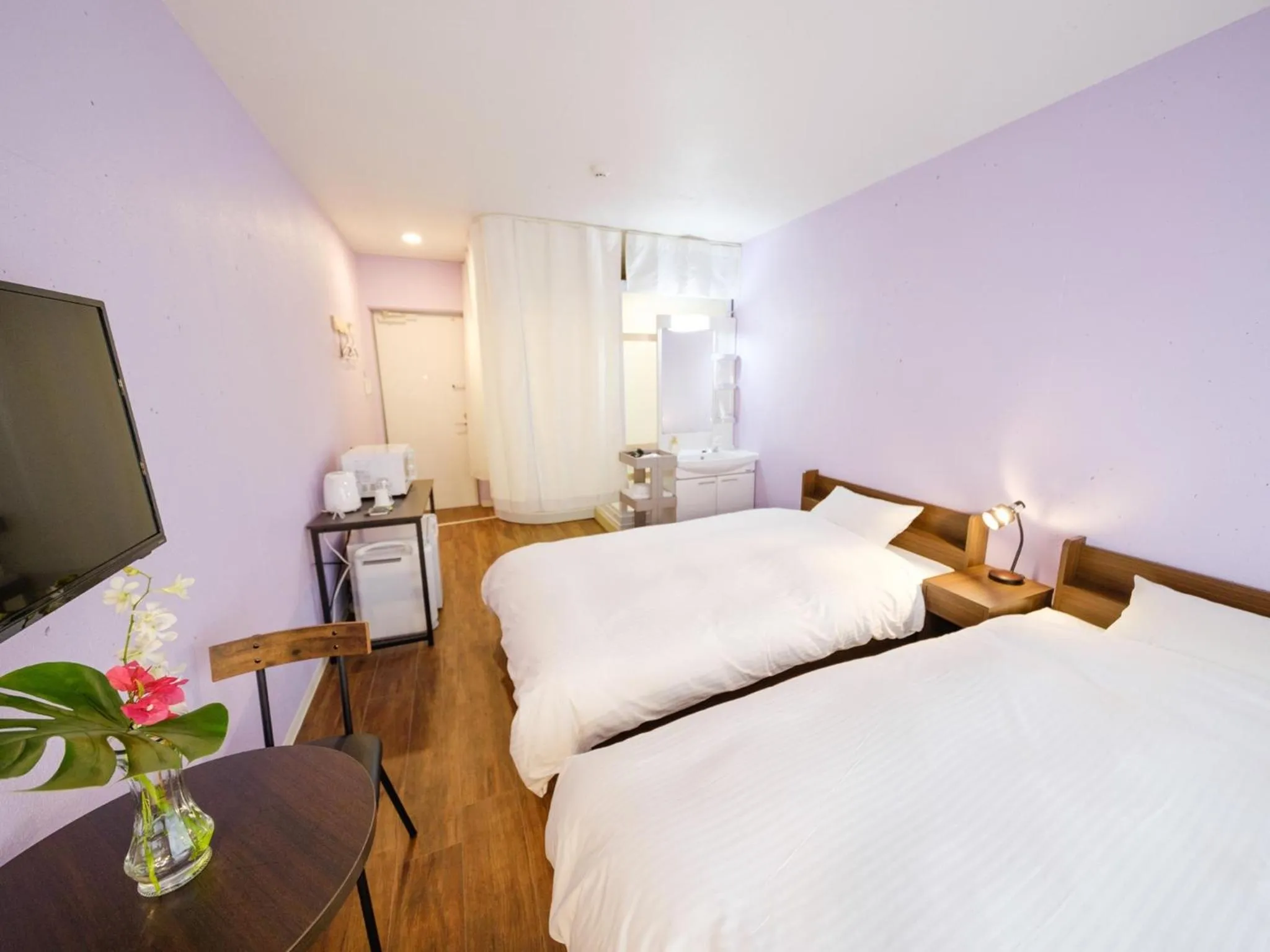 Bed in Hotel Shion no Umi - Vacation STAY 13823v