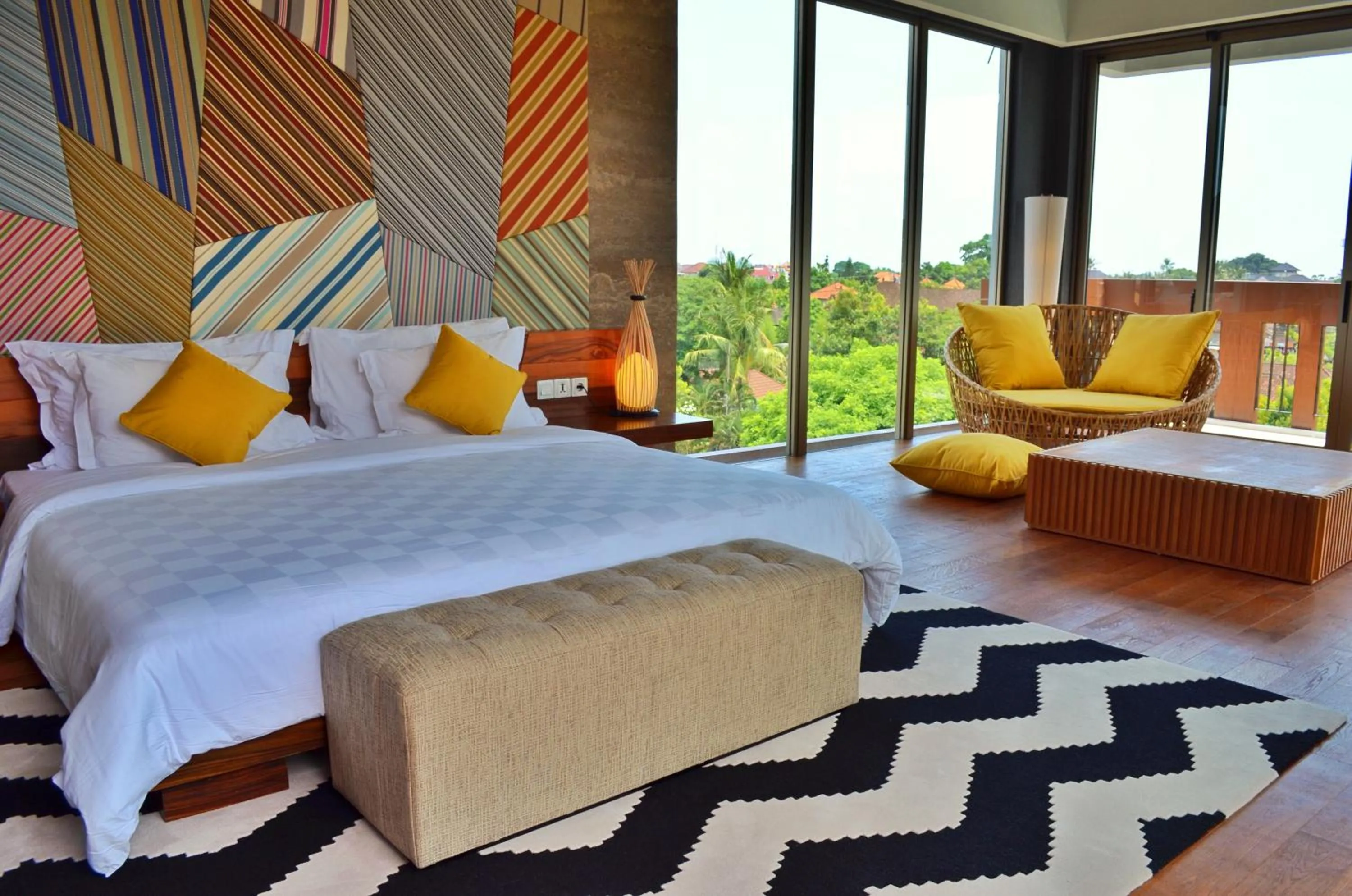 Bedroom, Bed in TS SUITES Seminyak Bali