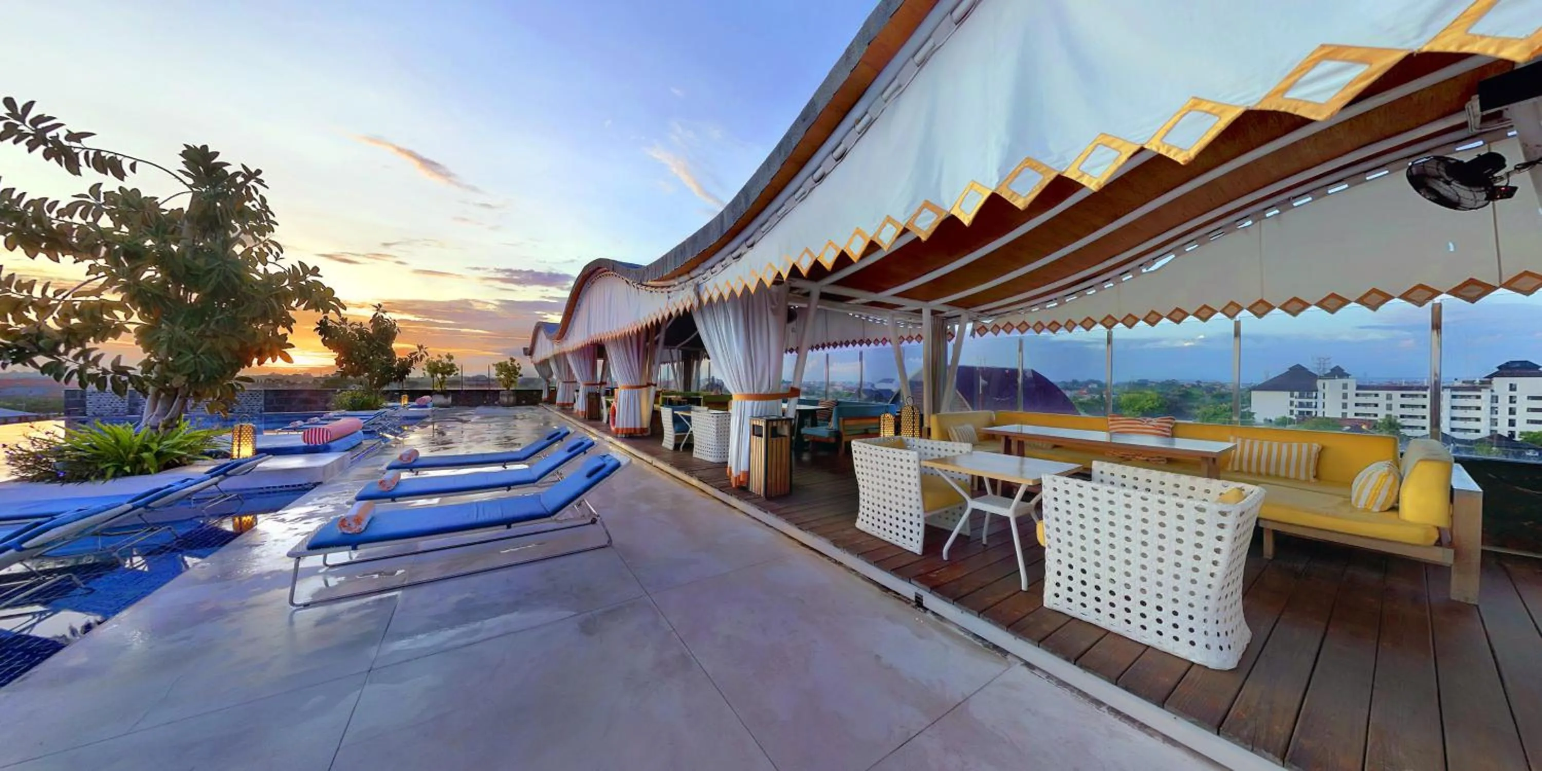 Swimming pool in TS SUITES Seminyak Bali