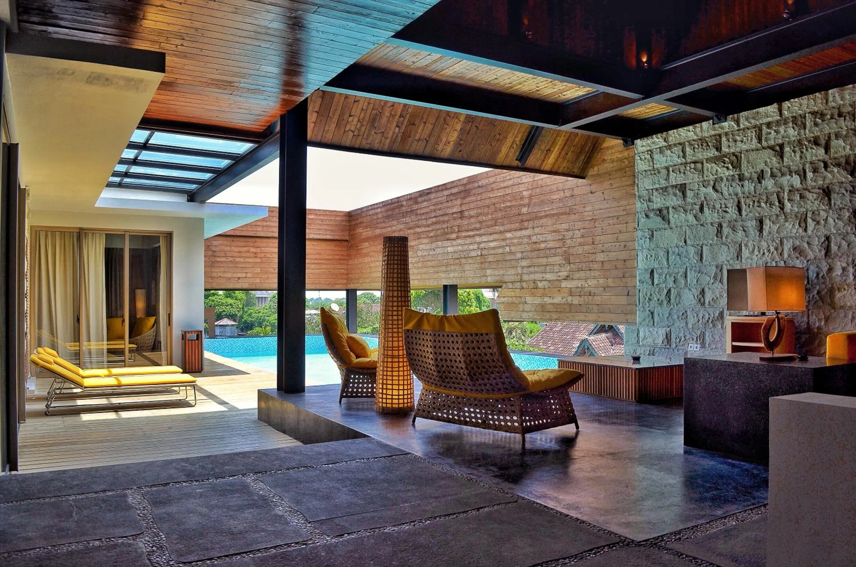 Photo of the whole room in TS SUITES Seminyak Bali