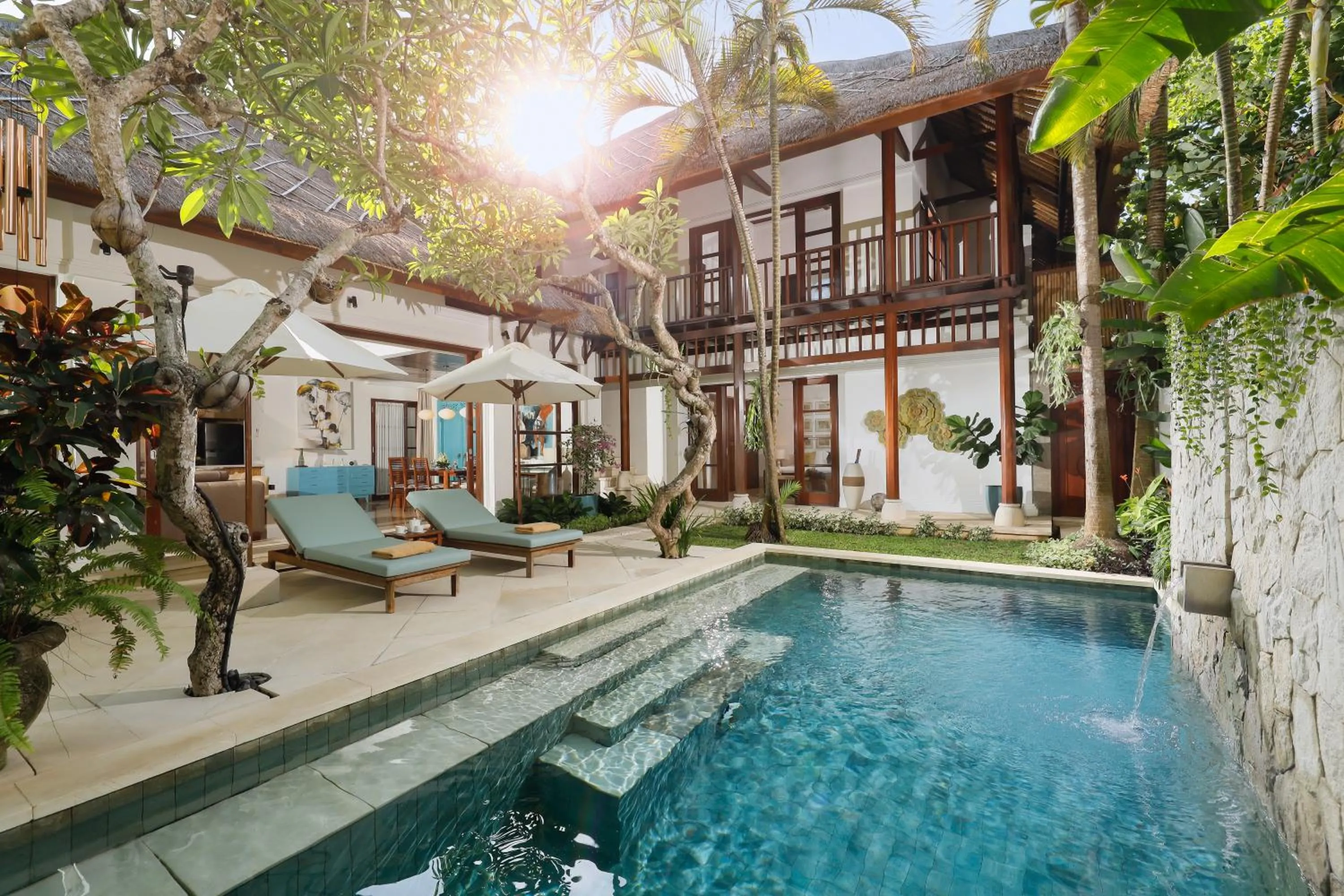 Swimming pool in Jimbaran Beach Villas by Nakula