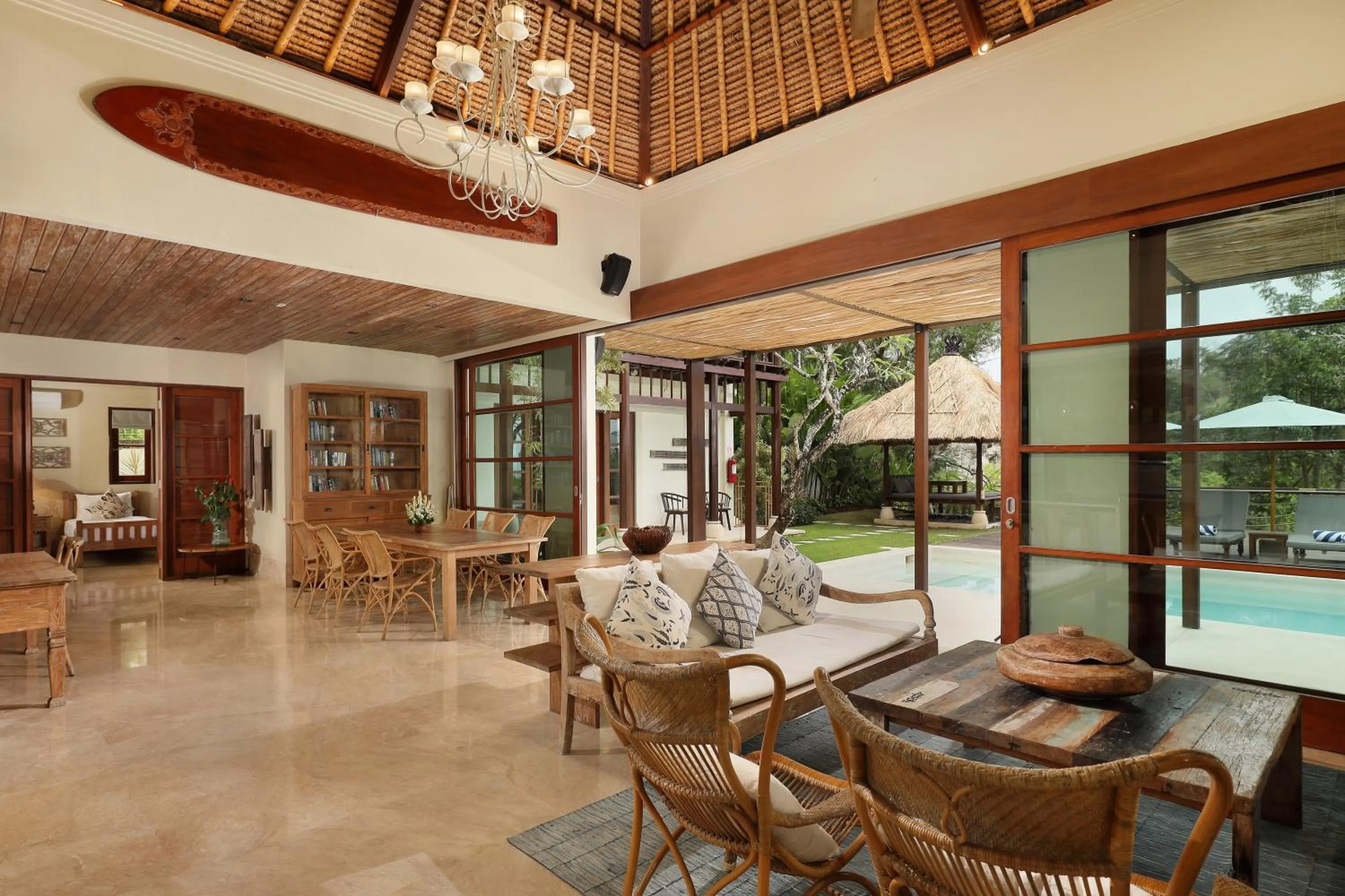 Living room in Jimbaran Beach Villas by Nakula