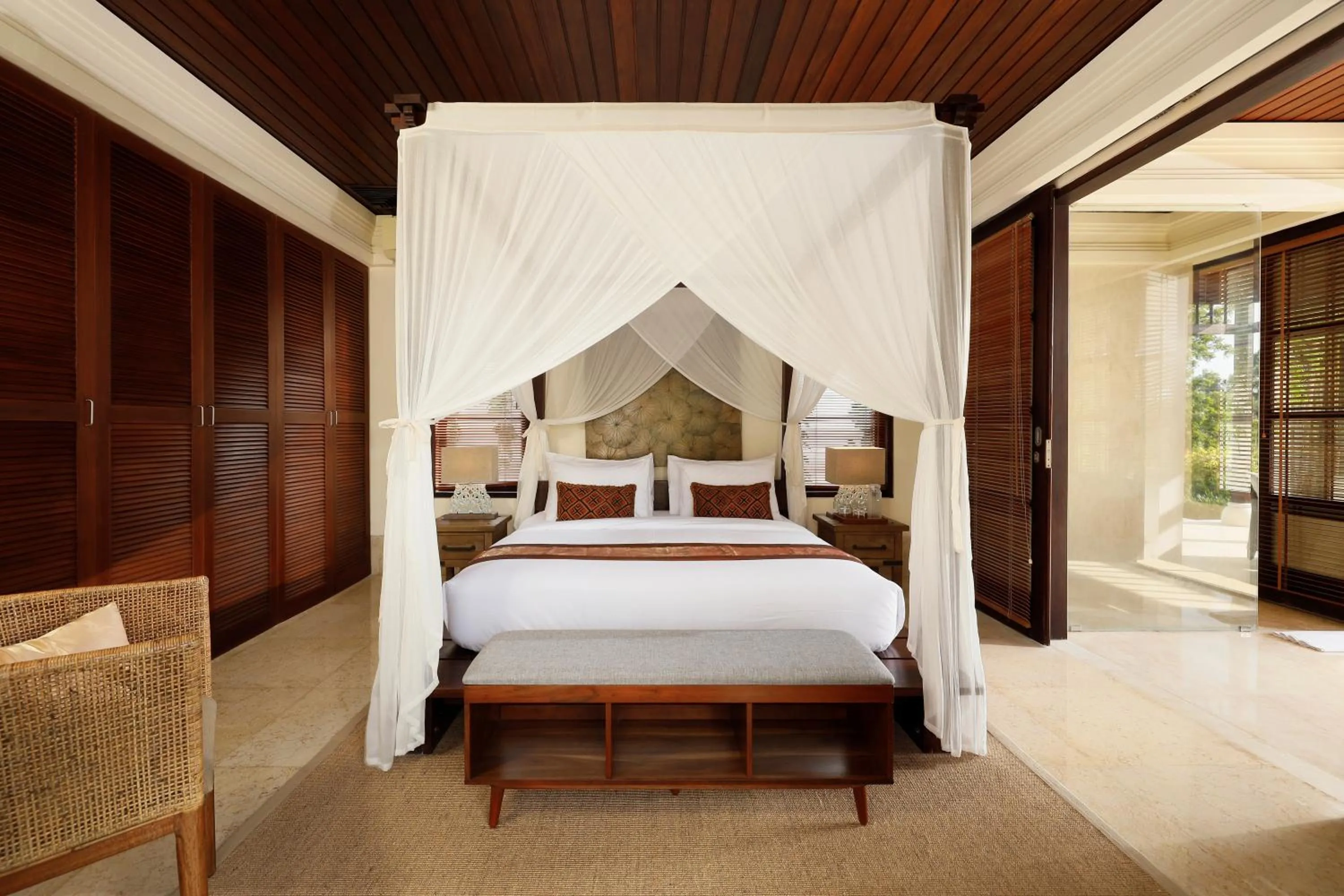 Bed in Jimbaran Beach Villas by Nakula