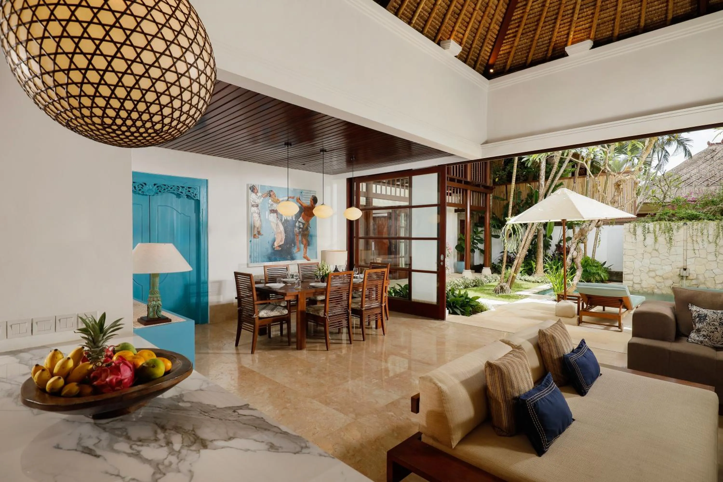 Family in Jimbaran Beach Villas by Nakula