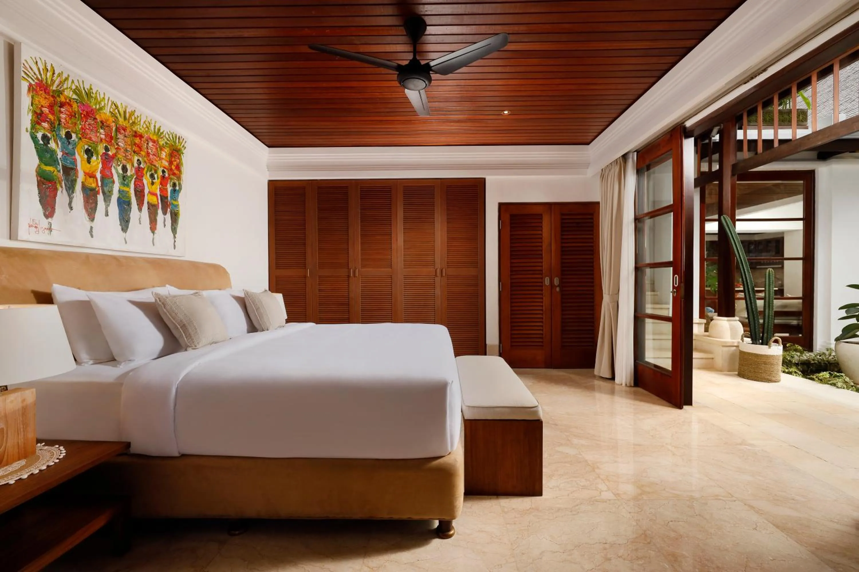 Bed in Jimbaran Beach Villas by Nakula