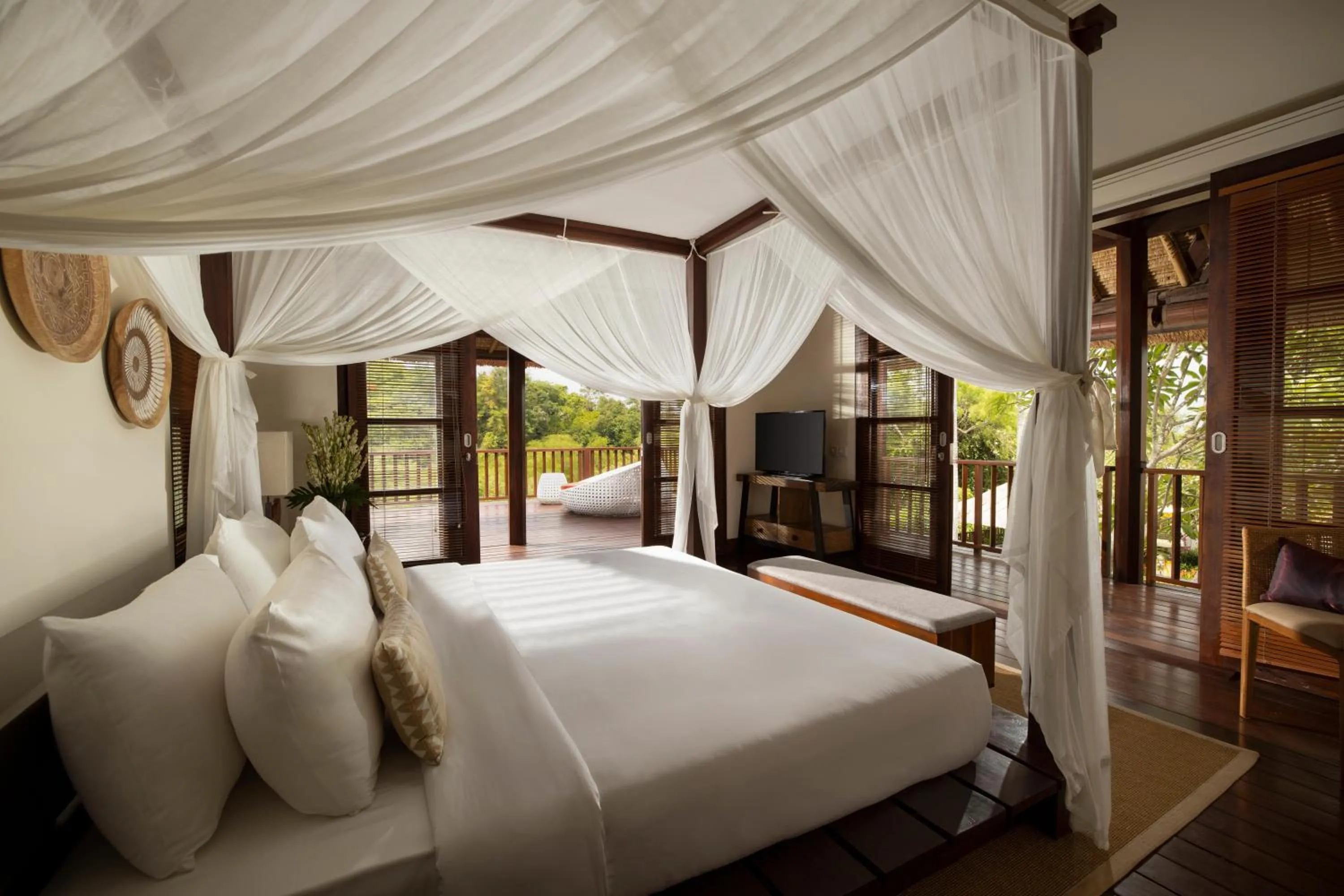 Bed in Jimbaran Beach Villas by Nakula
