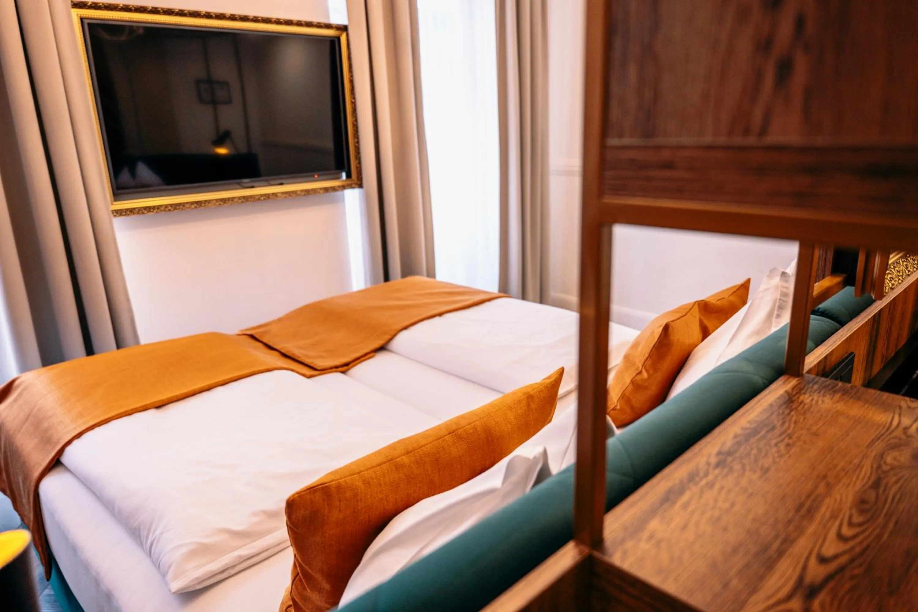 Bed in Hotel Palais26