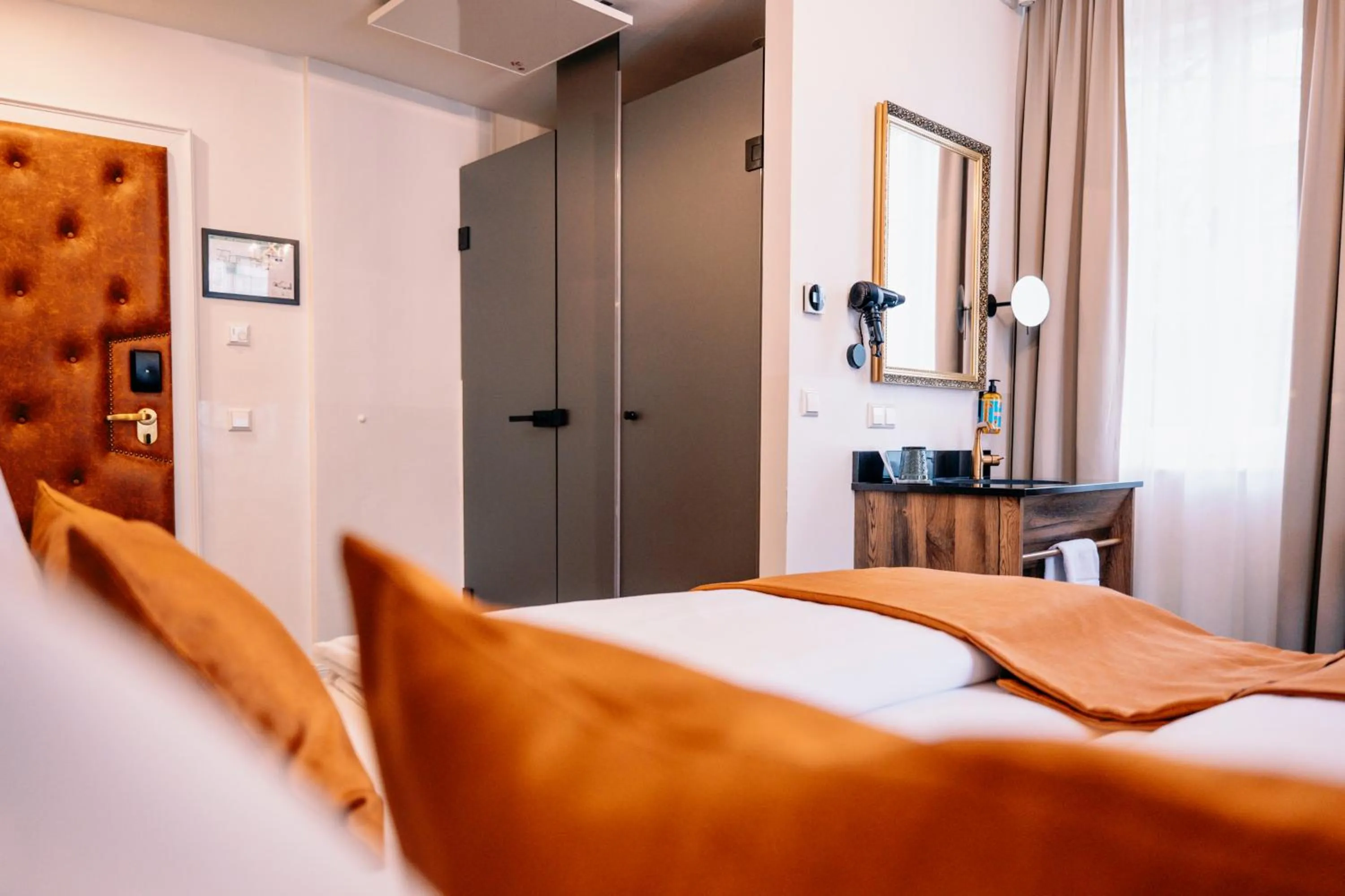 Bed in Hotel Palais26