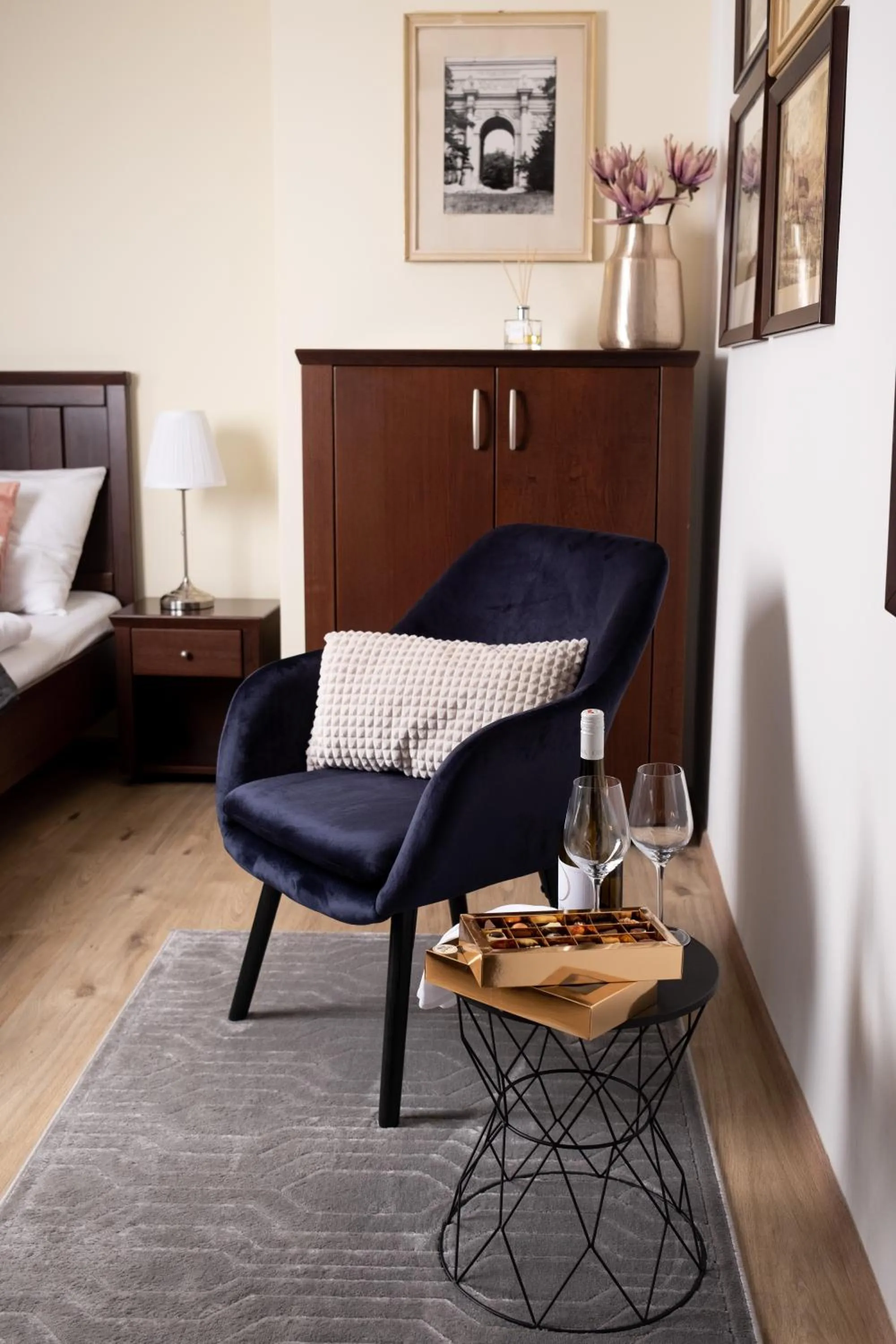 Bed in Zámecký Hotel ANTON FLORIAN