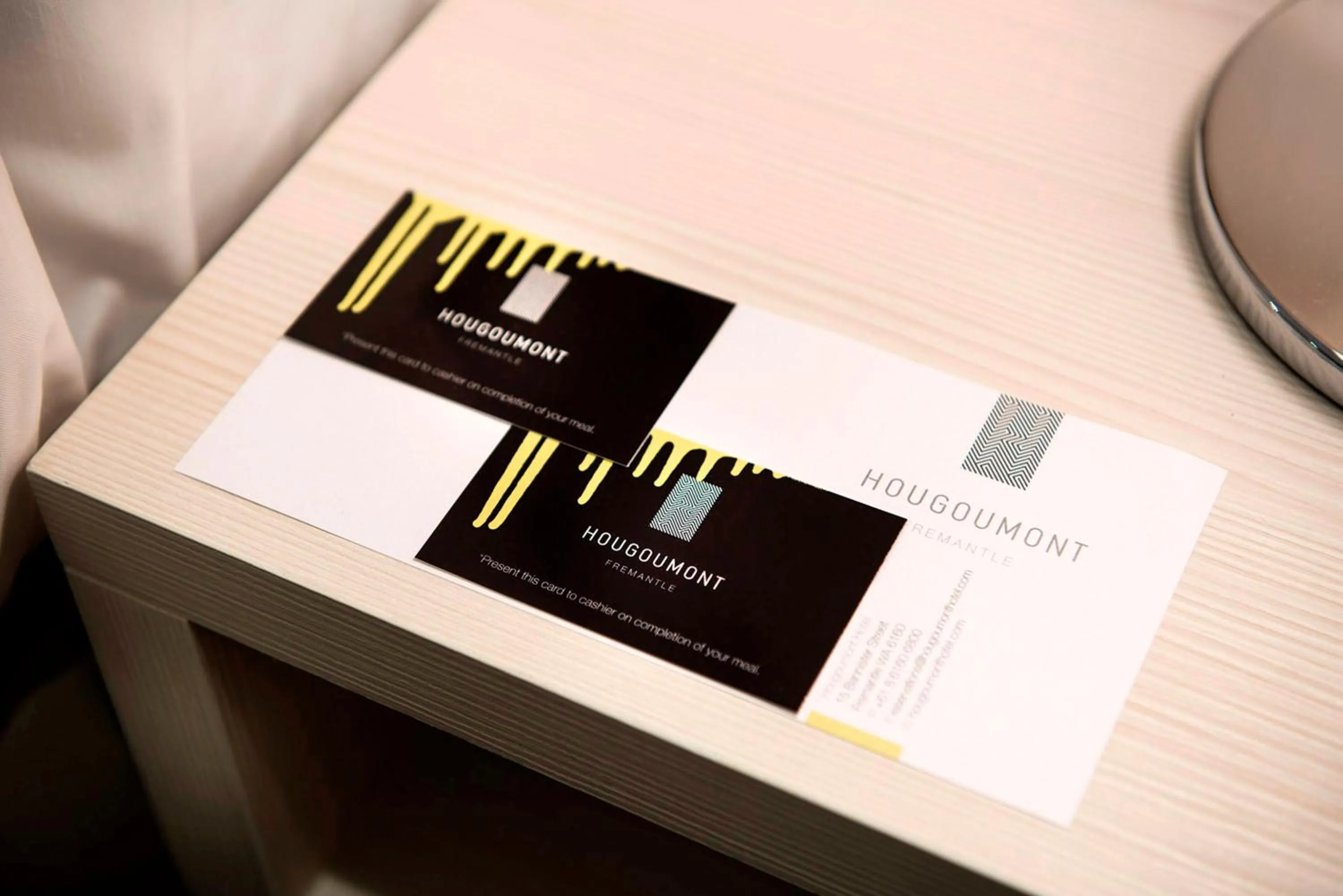 Decorative detail in Hougoumont Hotel Fremantle