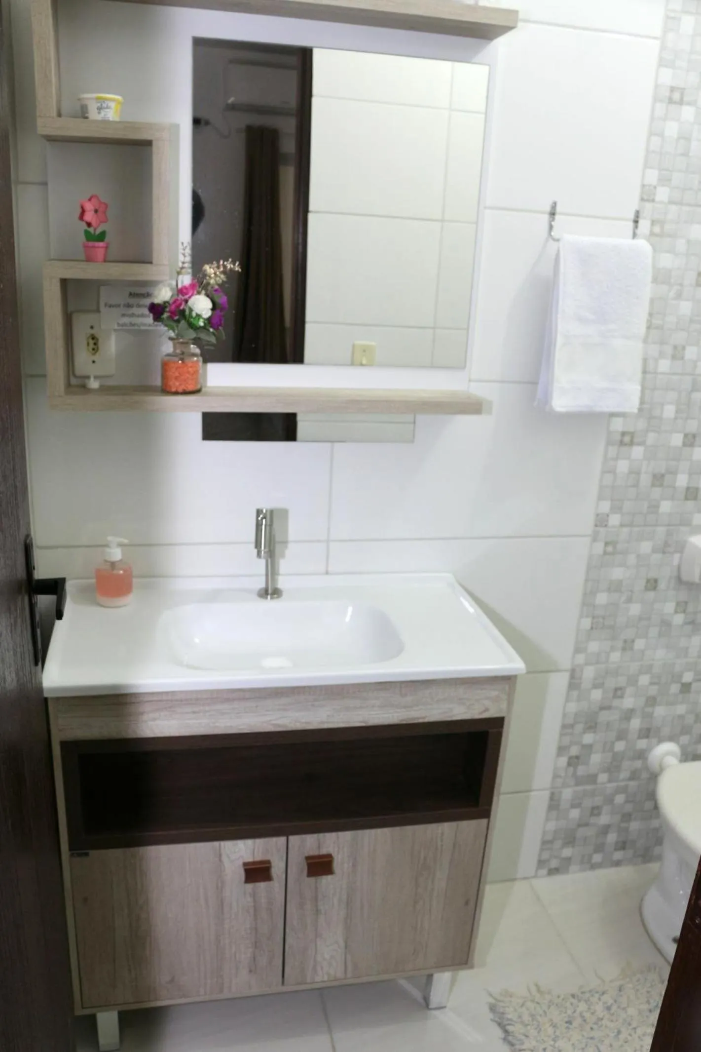 Bathroom in Pousada Executiva SolRiso Aeroporto Florianópolis