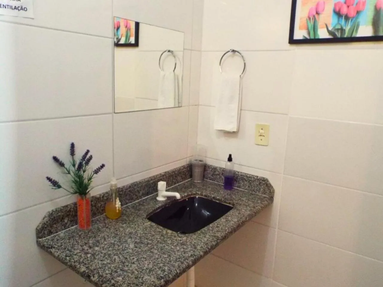 Bathroom in Pousada Executiva SolRiso Aeroporto Florianópolis