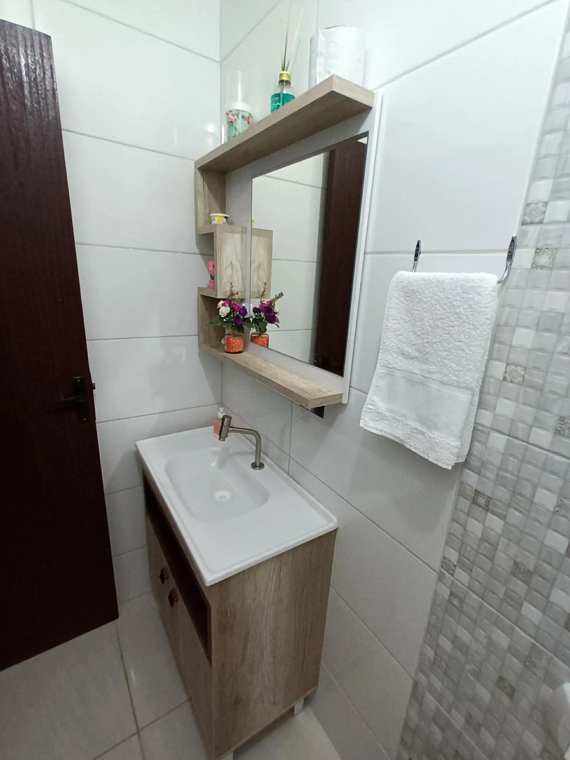 Bathroom in Pousada Executiva SolRiso Aeroporto Florianópolis