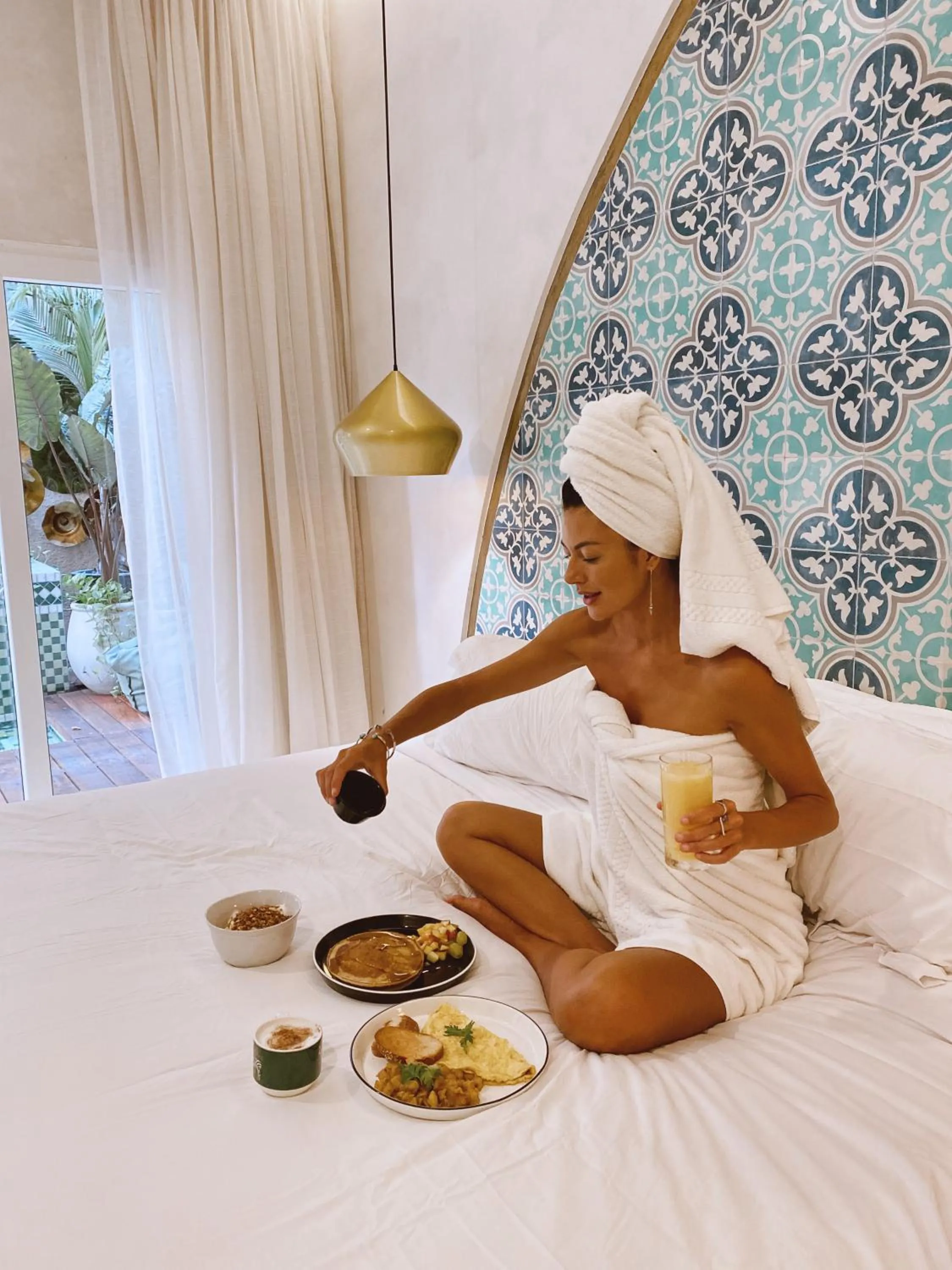 Bed in Layla Tulum - Adults Only