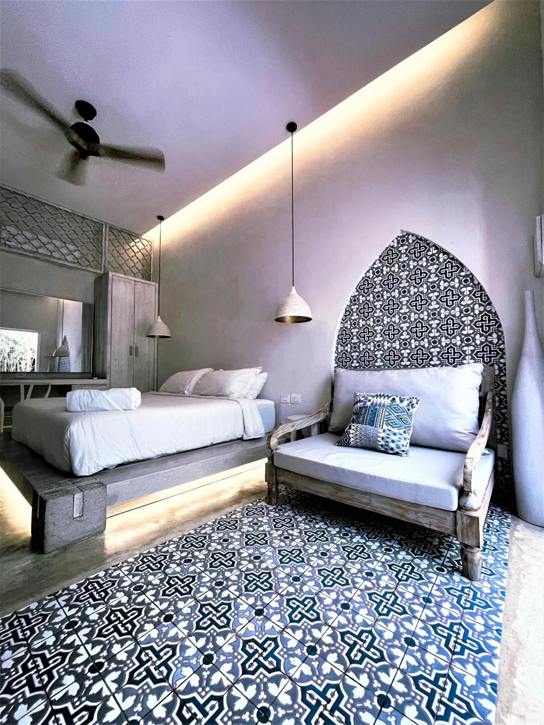 Bed in Layla Tulum - Adults Only