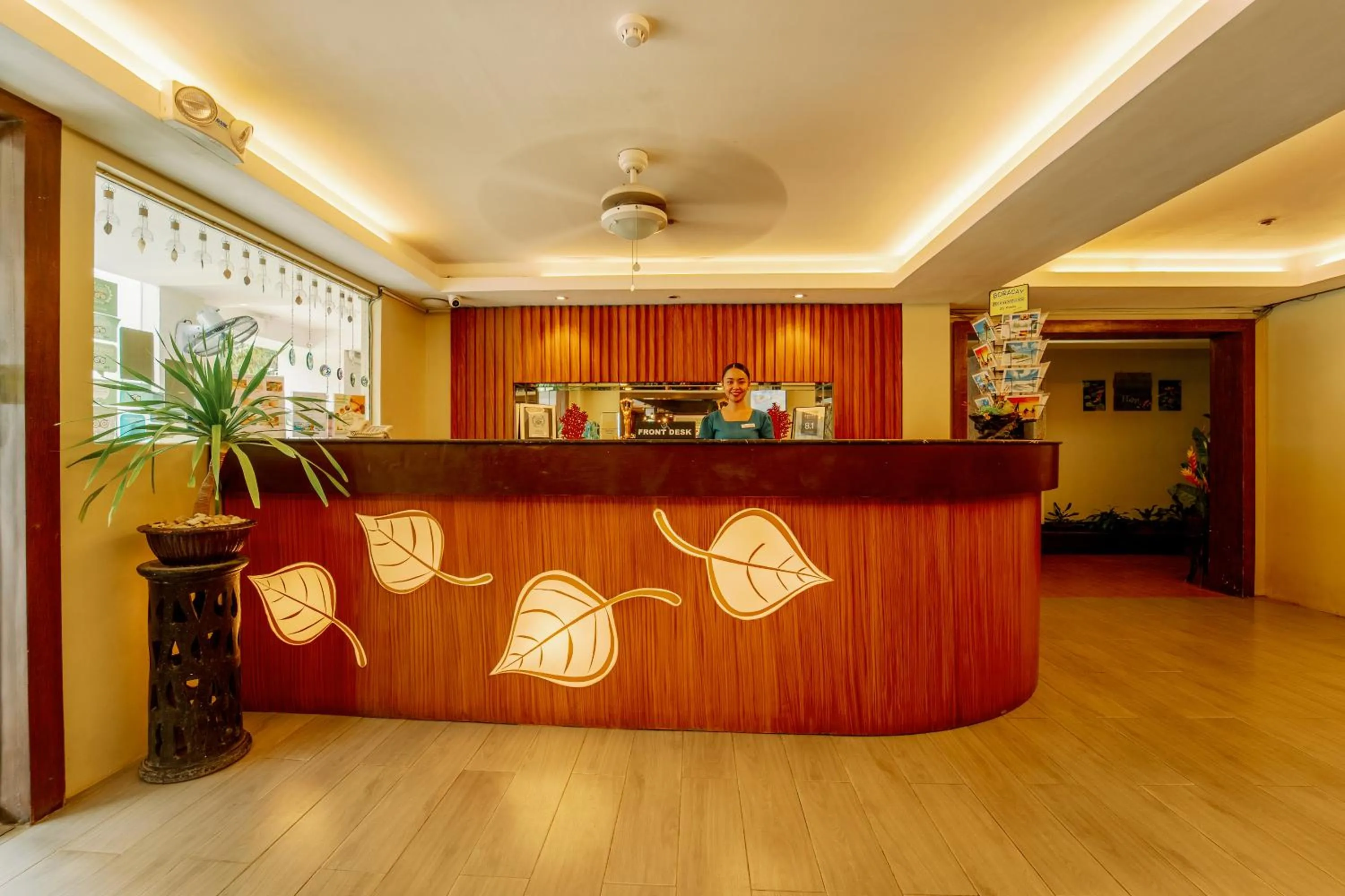Lobby or reception in Boracay Haven Resort