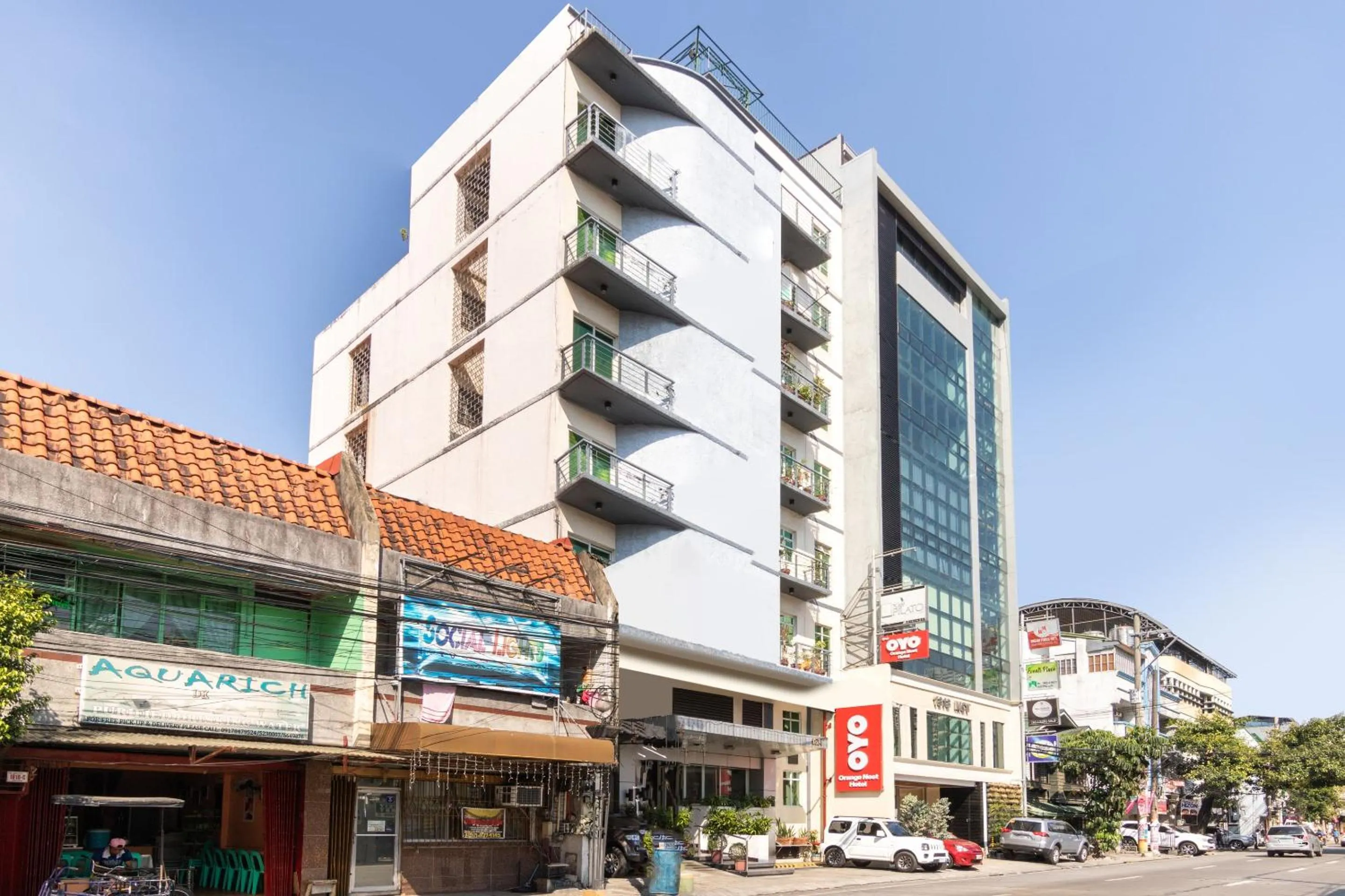 Facade/entrance in Orange Nest Hotel